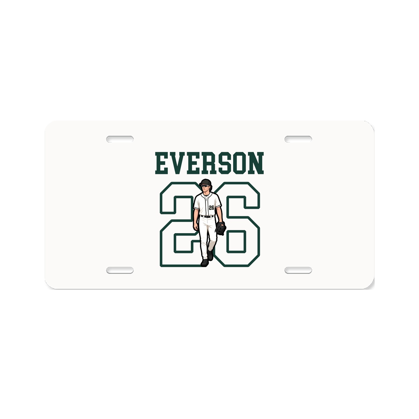 License Plate — Shirsey in Classic