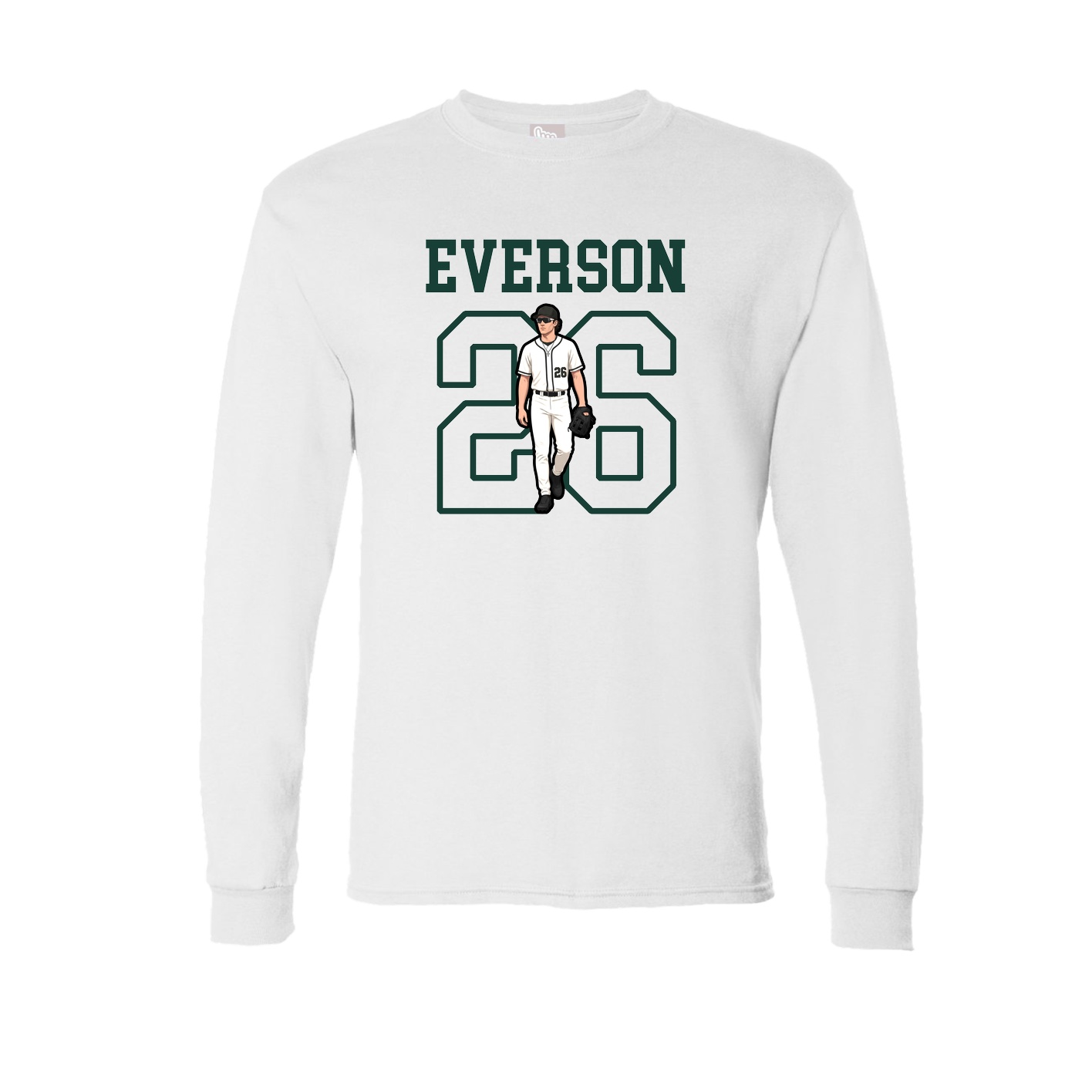 Long Sleeve Tee — Shirsey in White