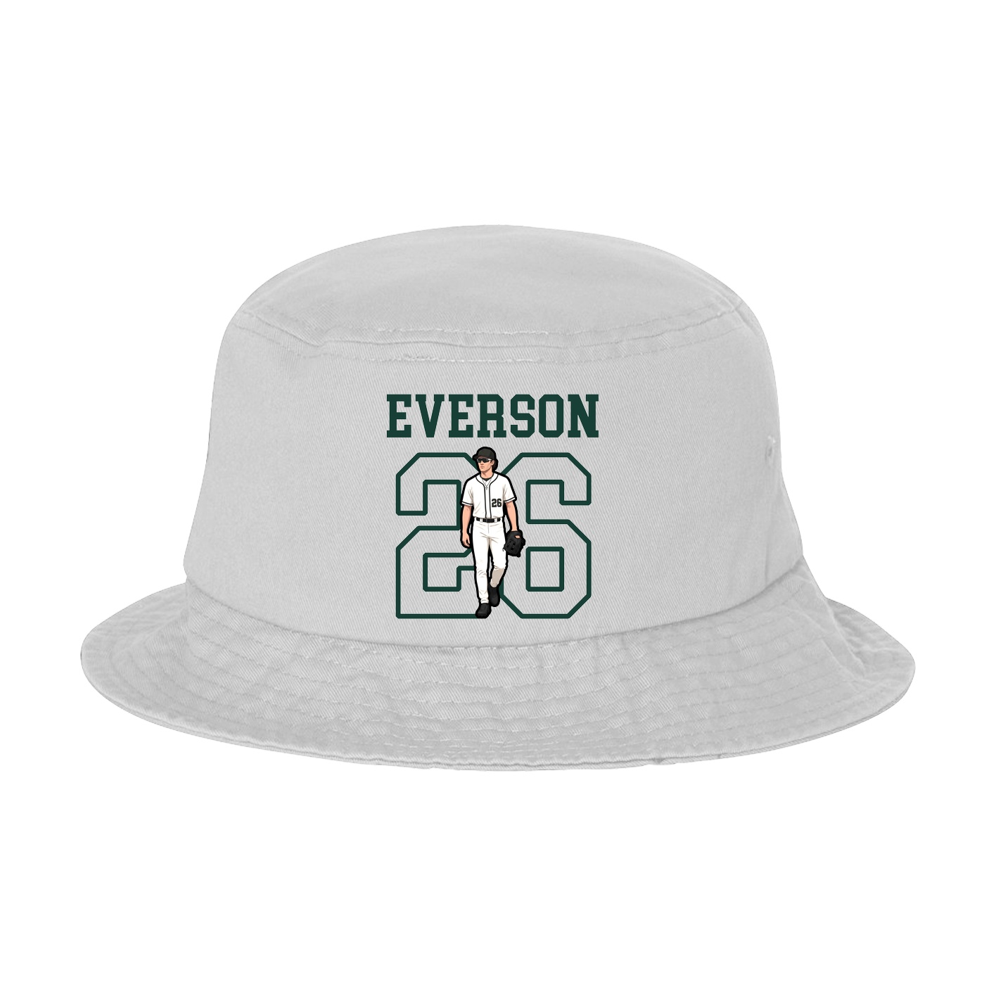 Bucket Cap — Shirsey in White