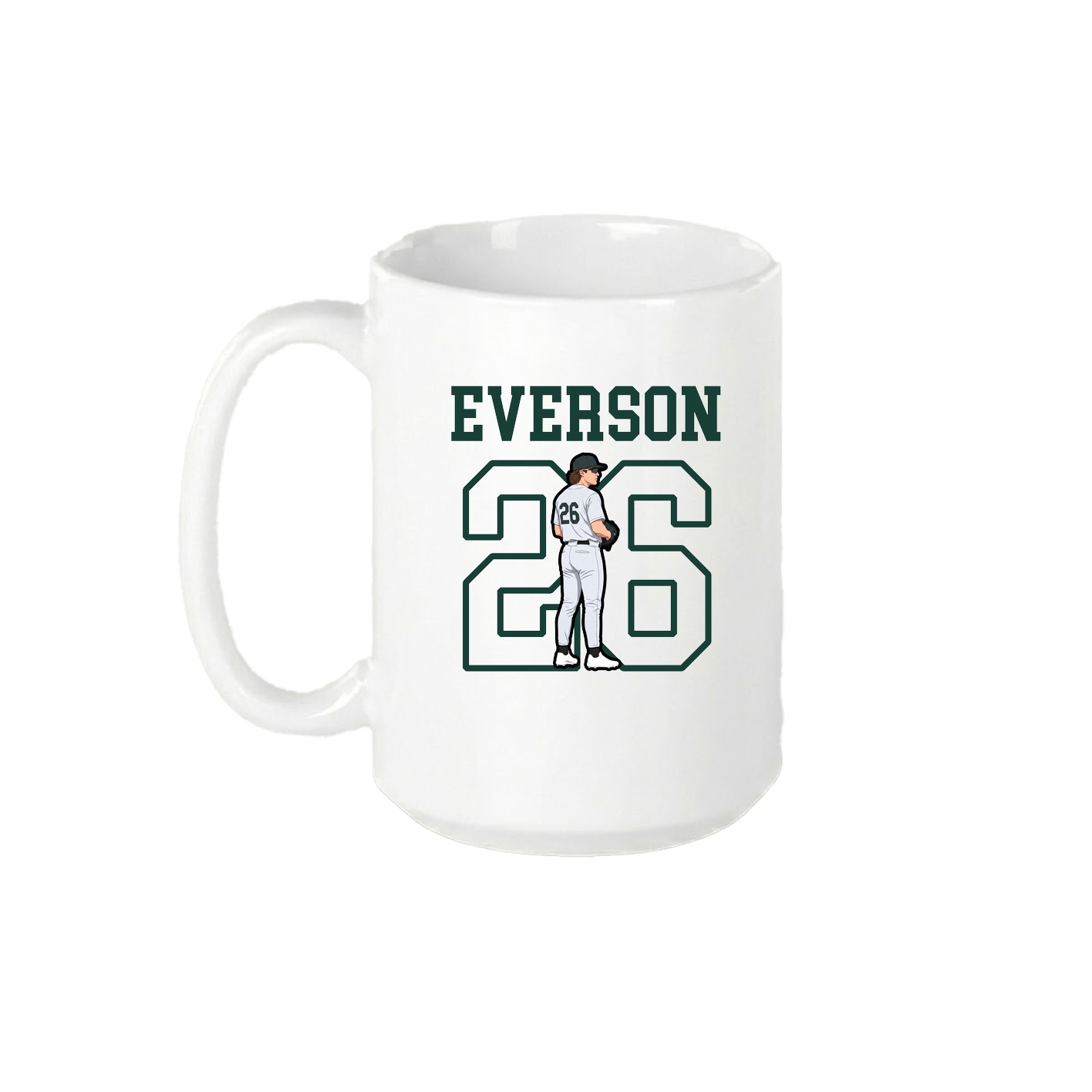 15oz Coffee Mug — Shirsey in White