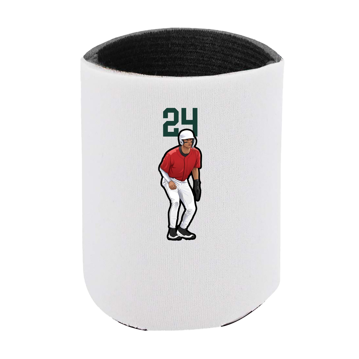 Can Holder — Number Top in White