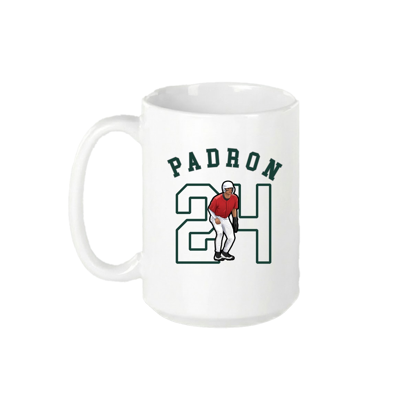 15oz Coffee Mug — Shirsey Arch in White