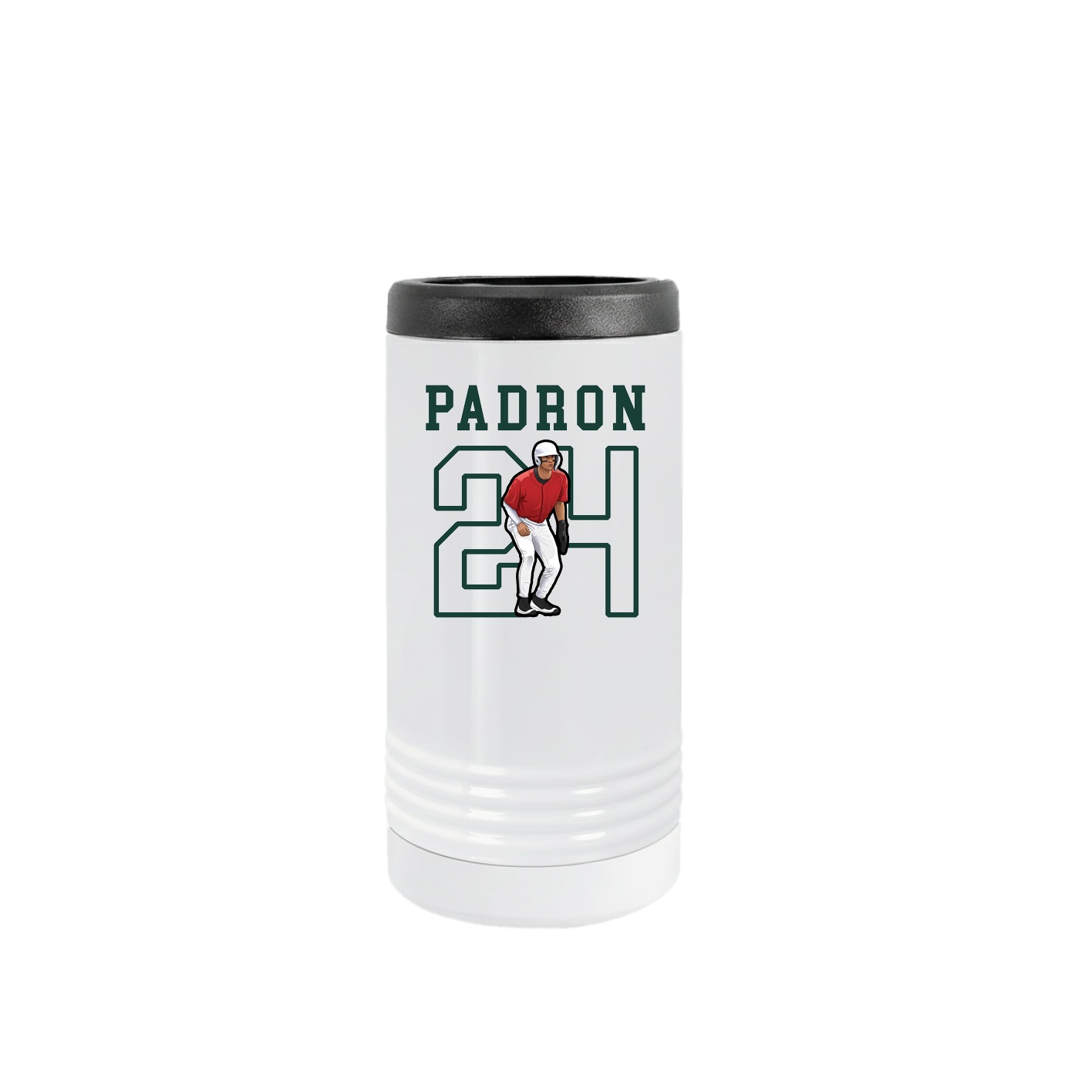 Slim Beverage Holder — Shirsey in White