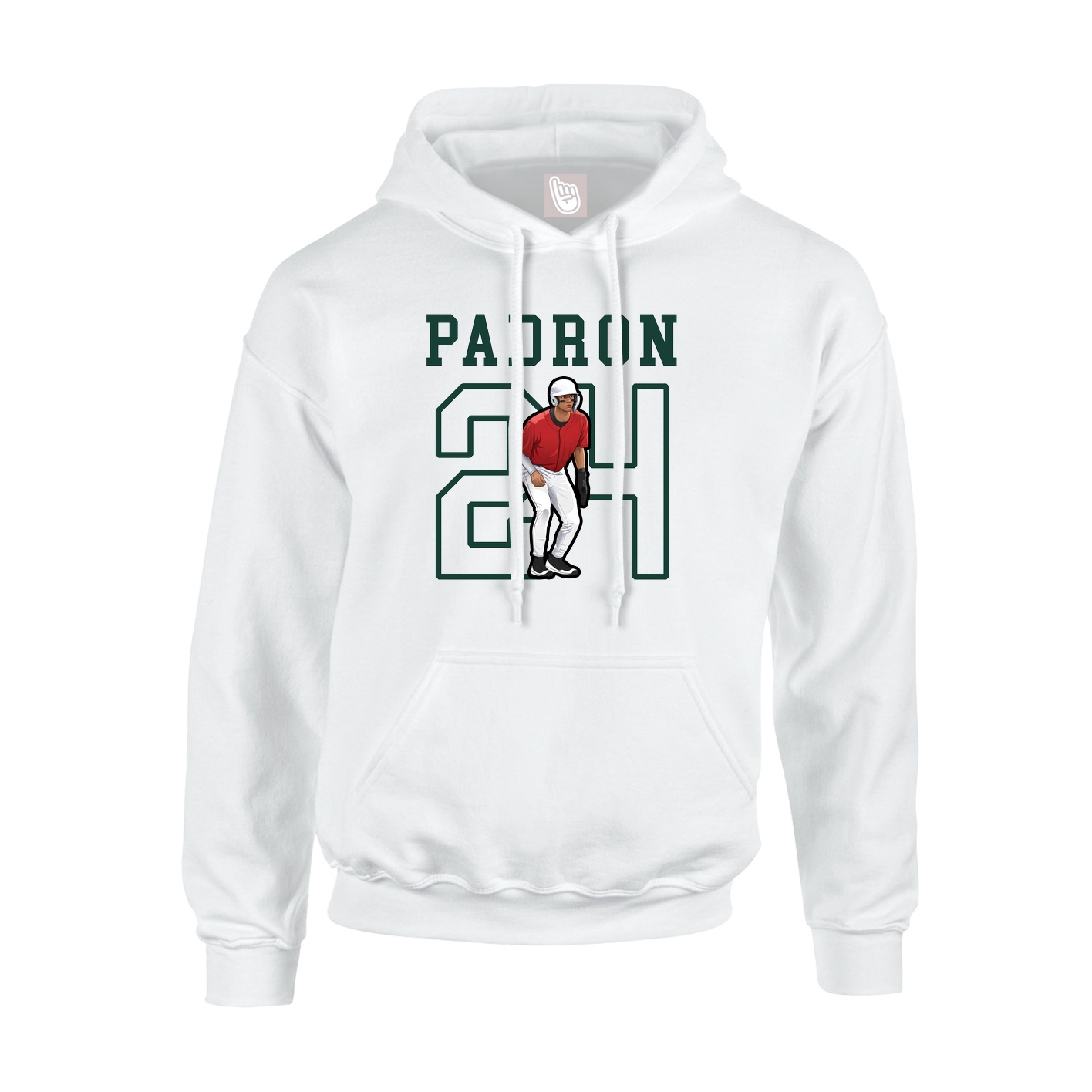 Youth Hoodie — Shirsey in White