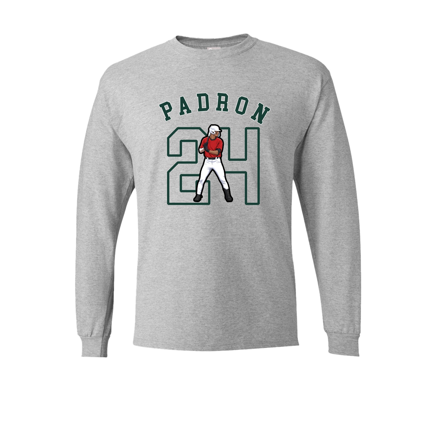 Long Sleeve Tee — Shirsey Arch in Grey