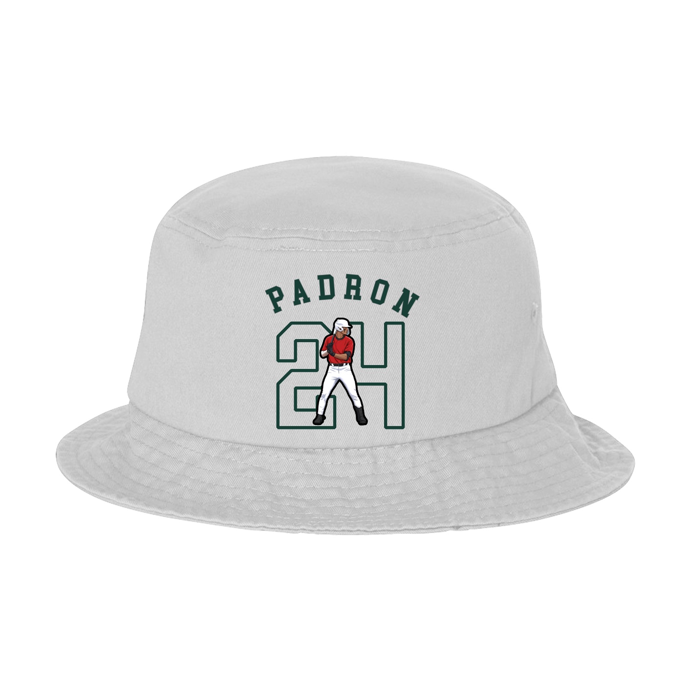 Bucket Cap — Shirsey Arch in White
