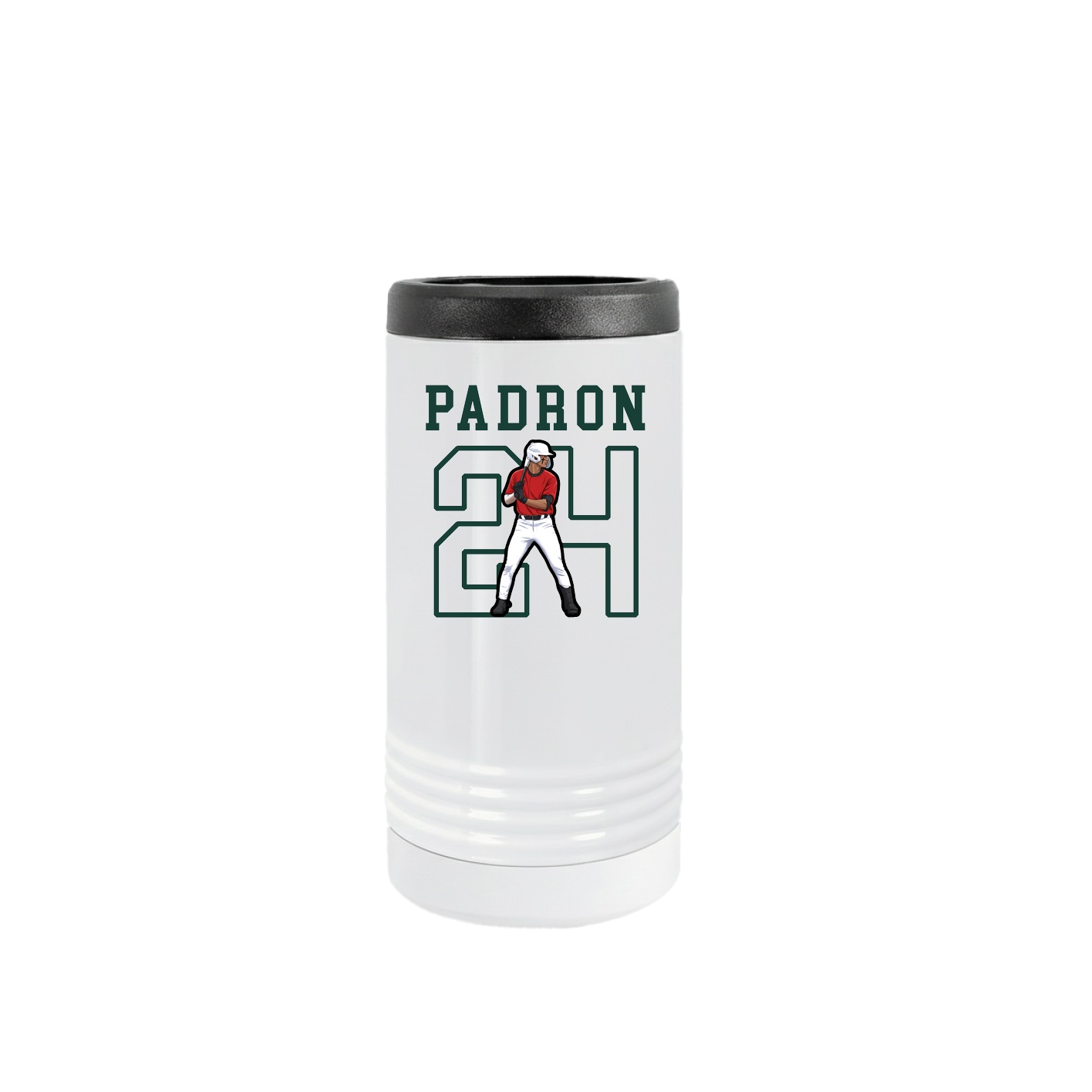 Slim Beverage Holder — Shirsey in White