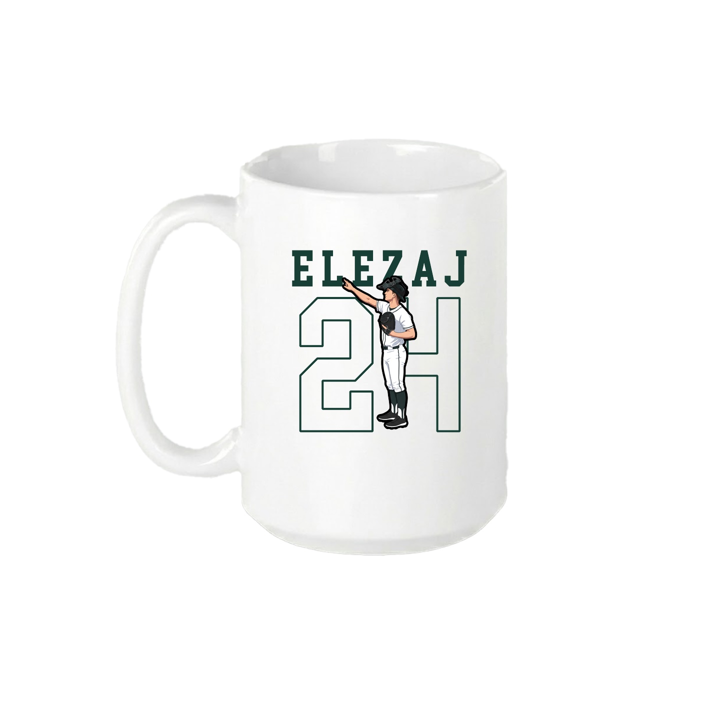 15oz Coffee Mug — Shirsey in White
