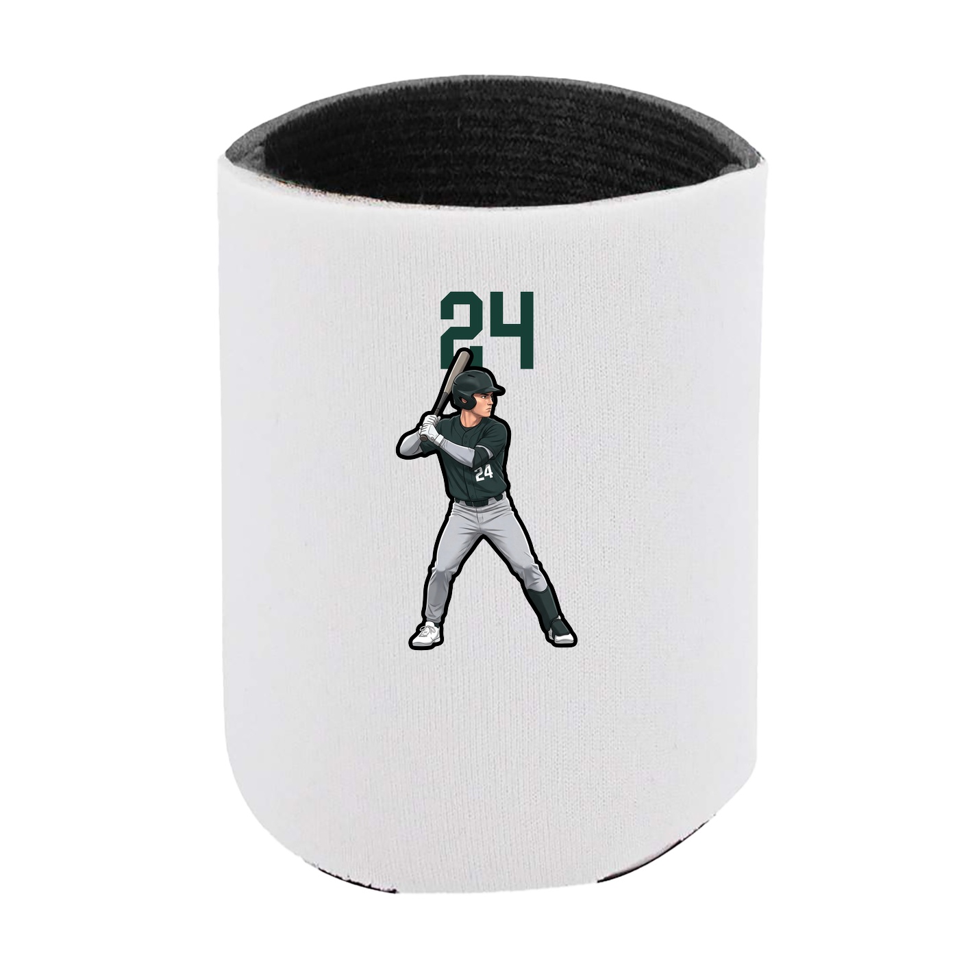 Can Holder — Number Top in White