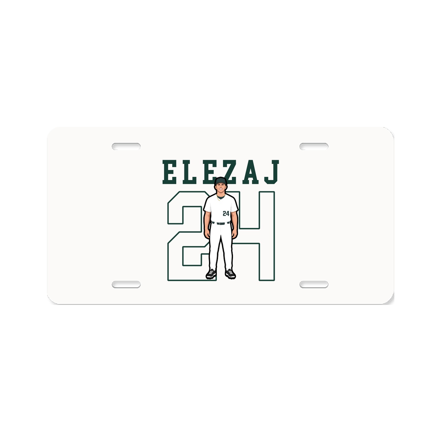 License Plate — Shirsey in Classic