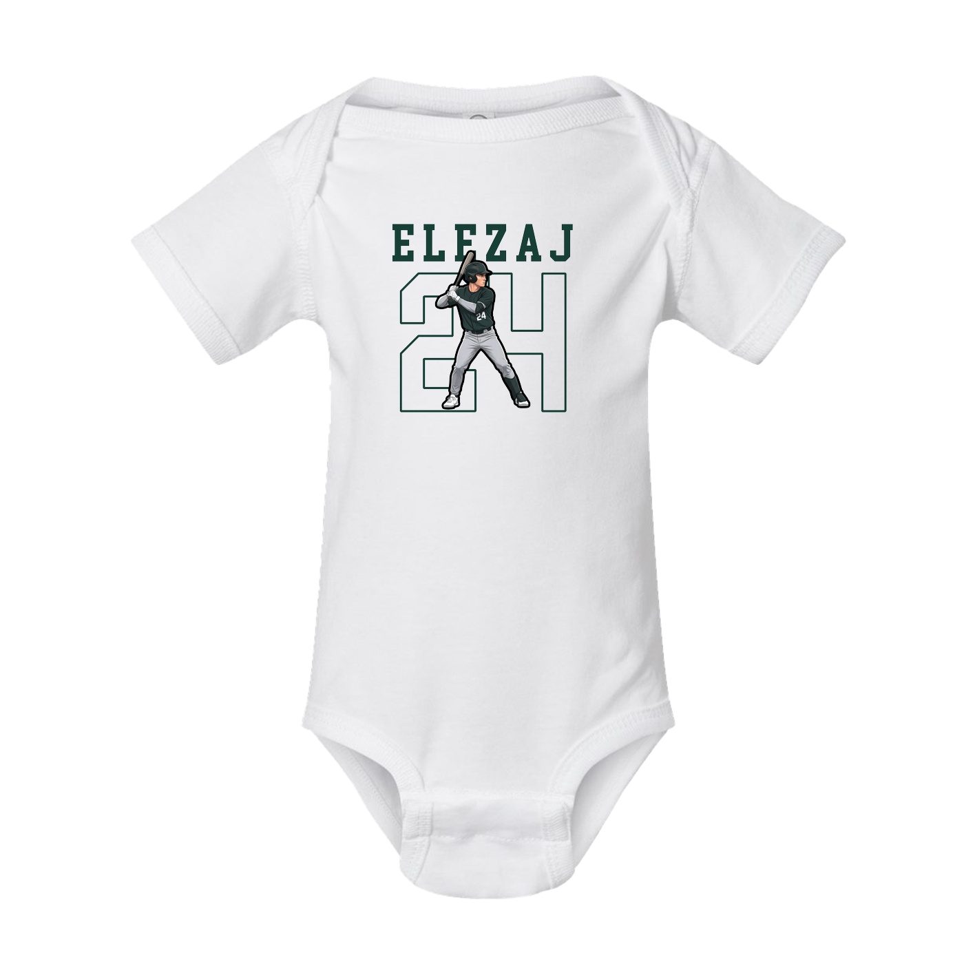 Baby Onesie — Shirsey in White