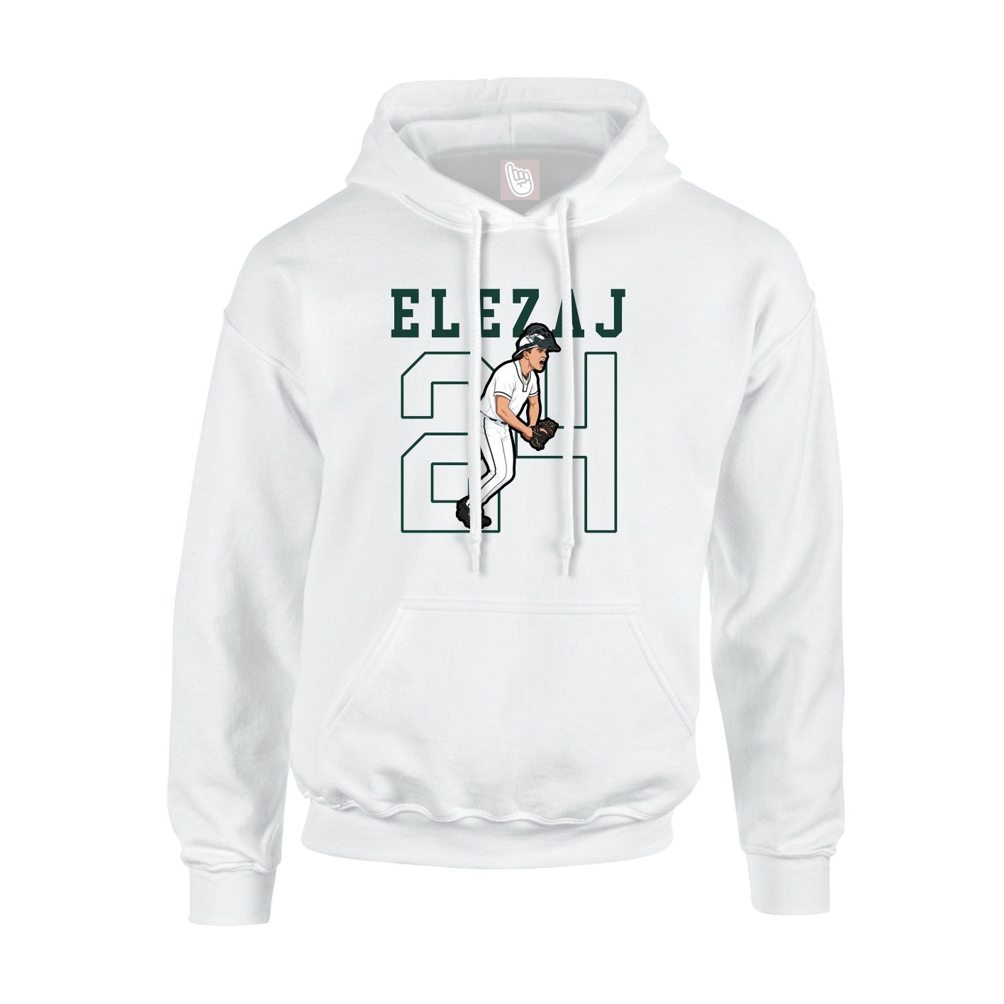 Youth Hoodie — Shirsey in White