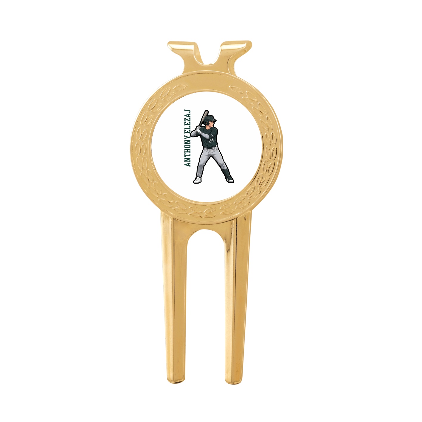 Divot Tool with Ball Marker — Name Vertical in Classic