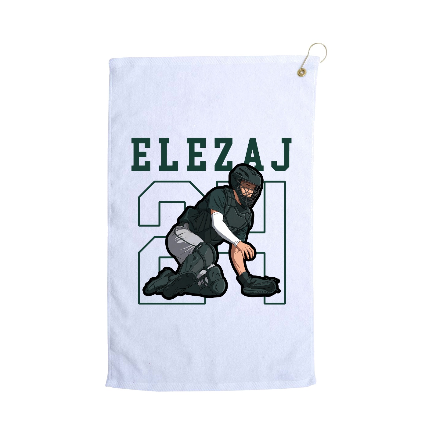 Golf Towel — Shirsey in White