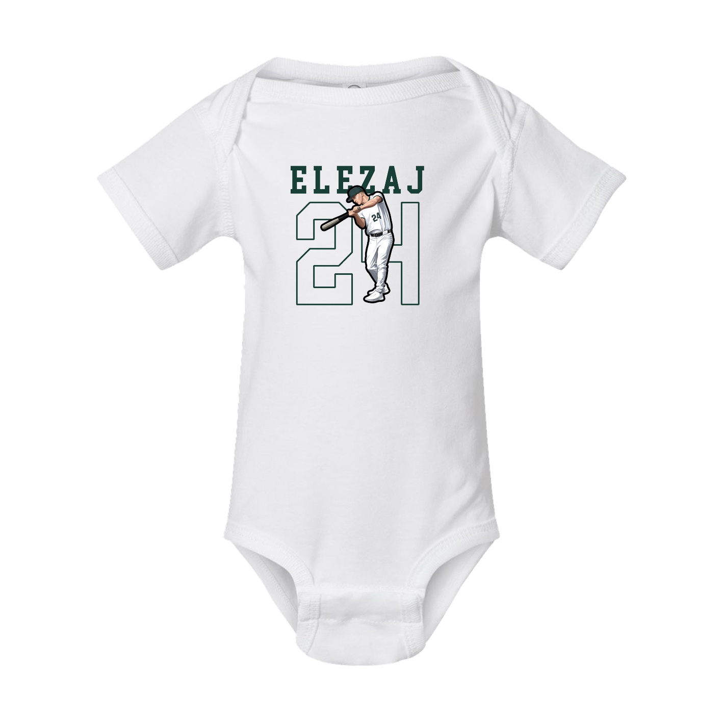 Baby Onesie — Shirsey in White