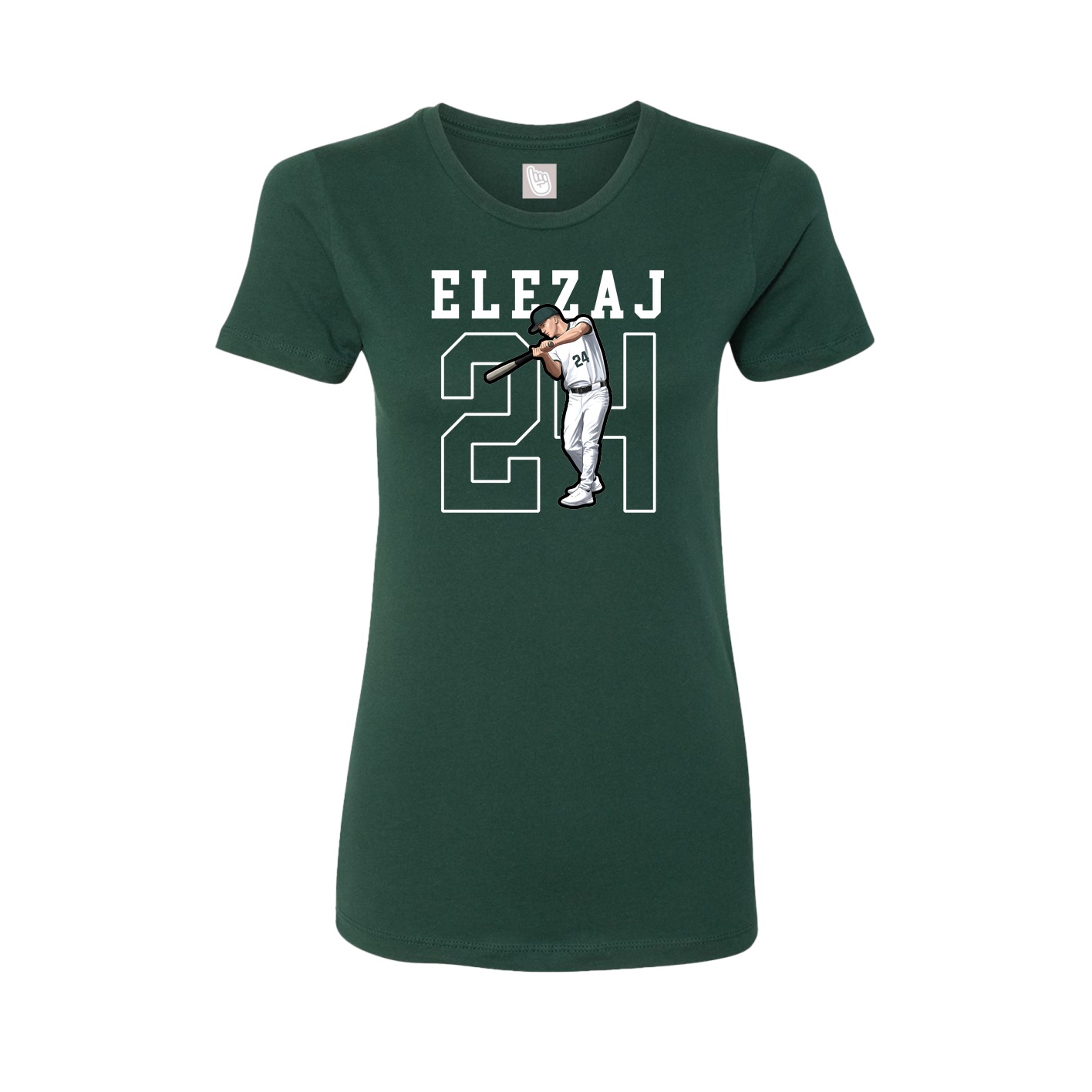 Fitted Women's Tee — Shirsey in Green