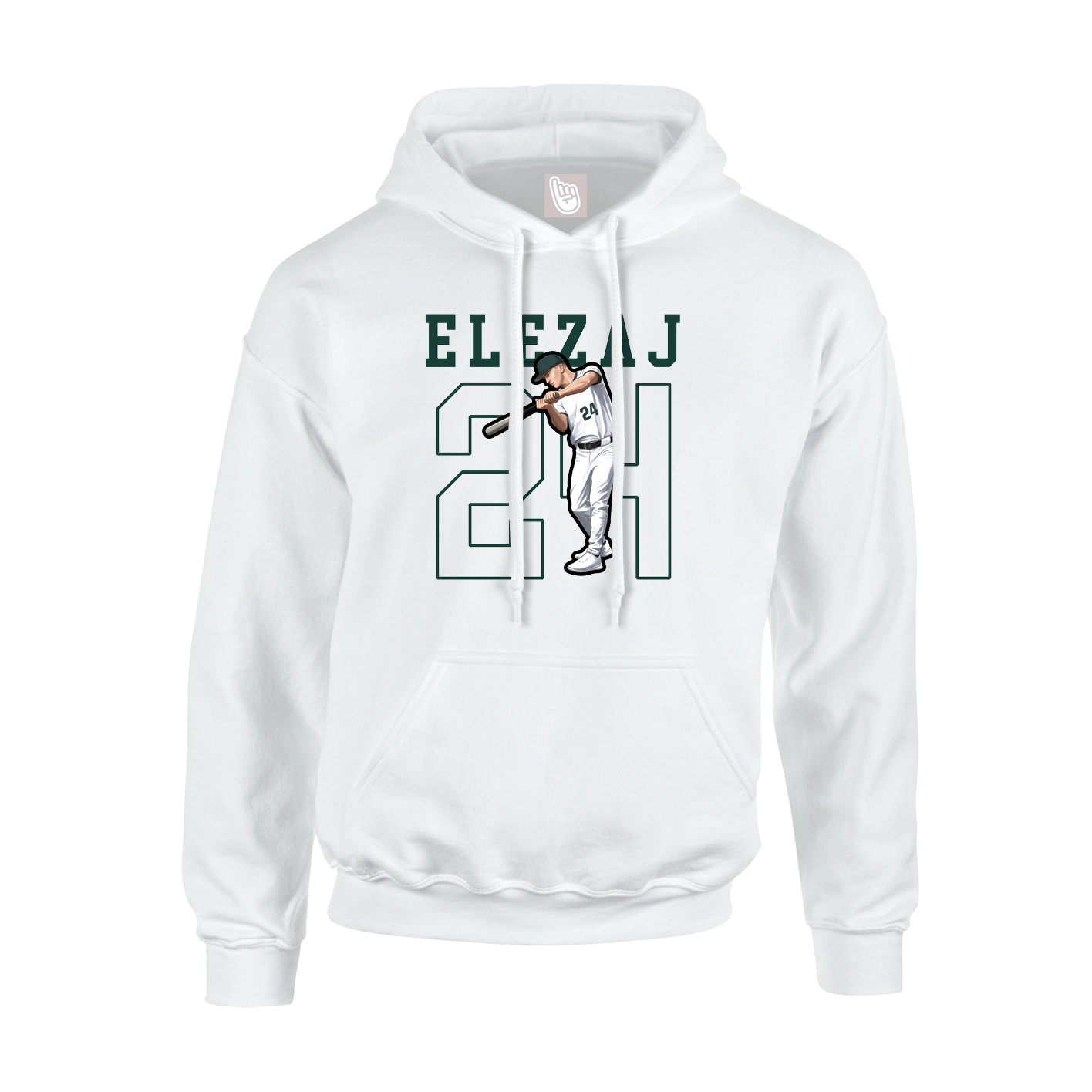 Youth Hoodie — Shirsey in White