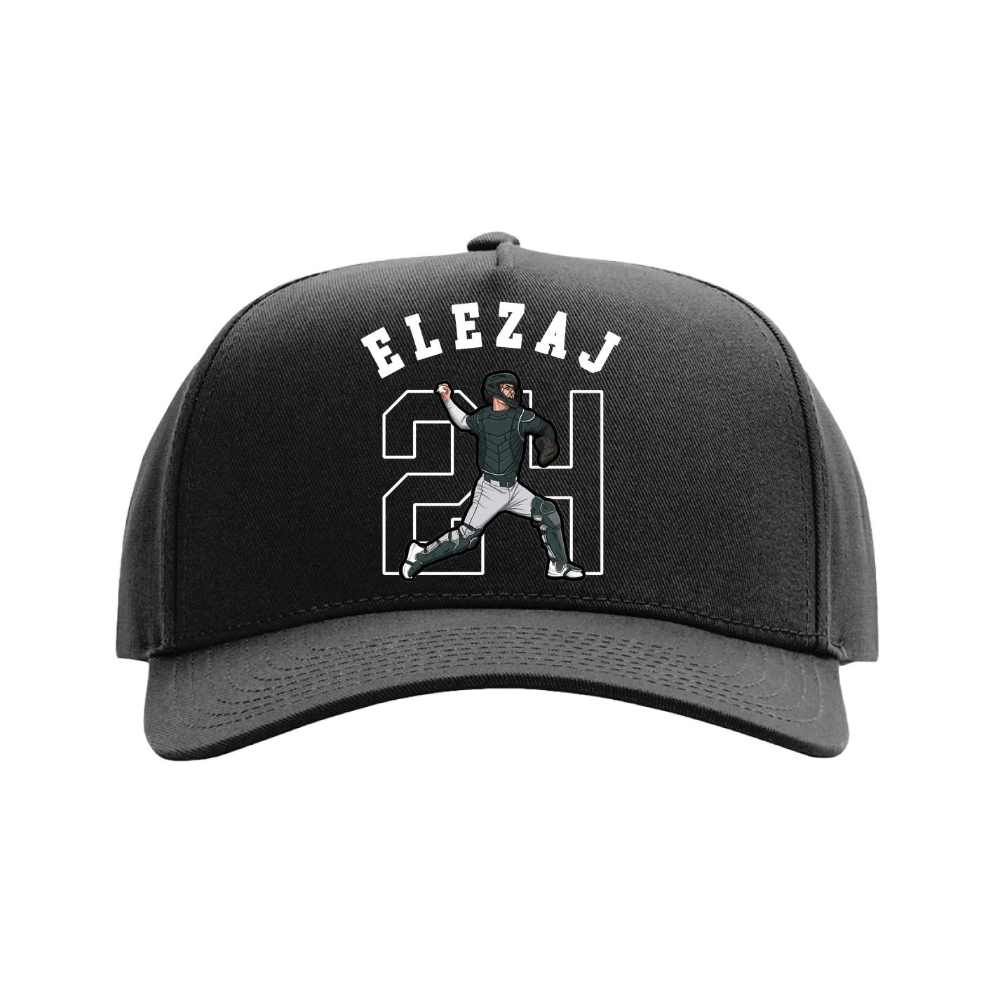 Full Fabric Five-Panel Champ Cap