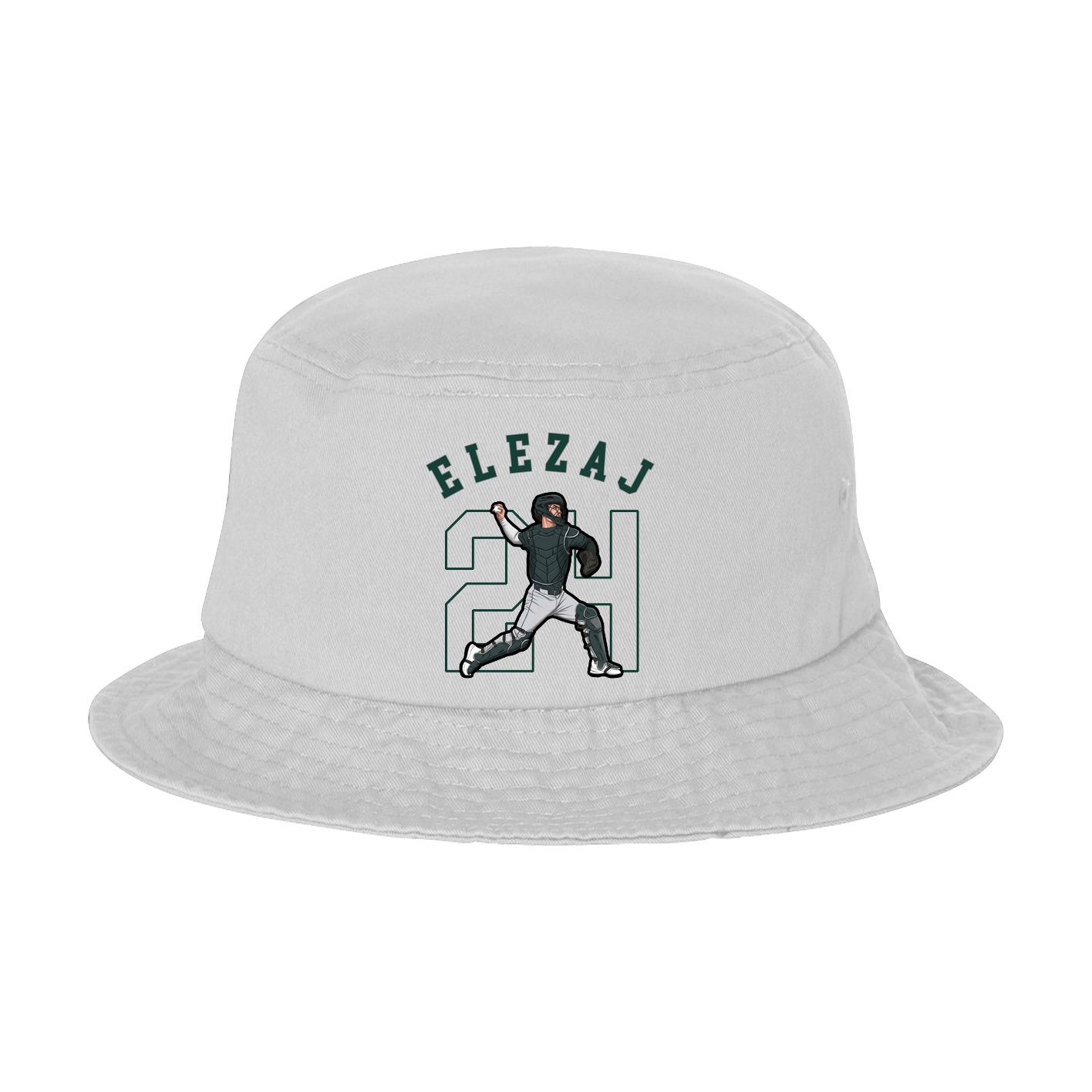 Bucket Cap — Shirsey Arch in White