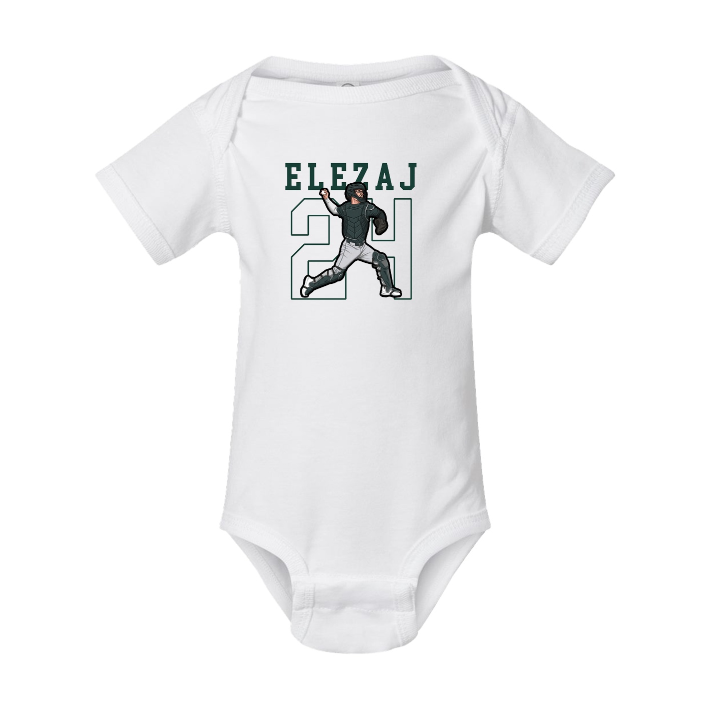 Baby Onesie — Shirsey in White