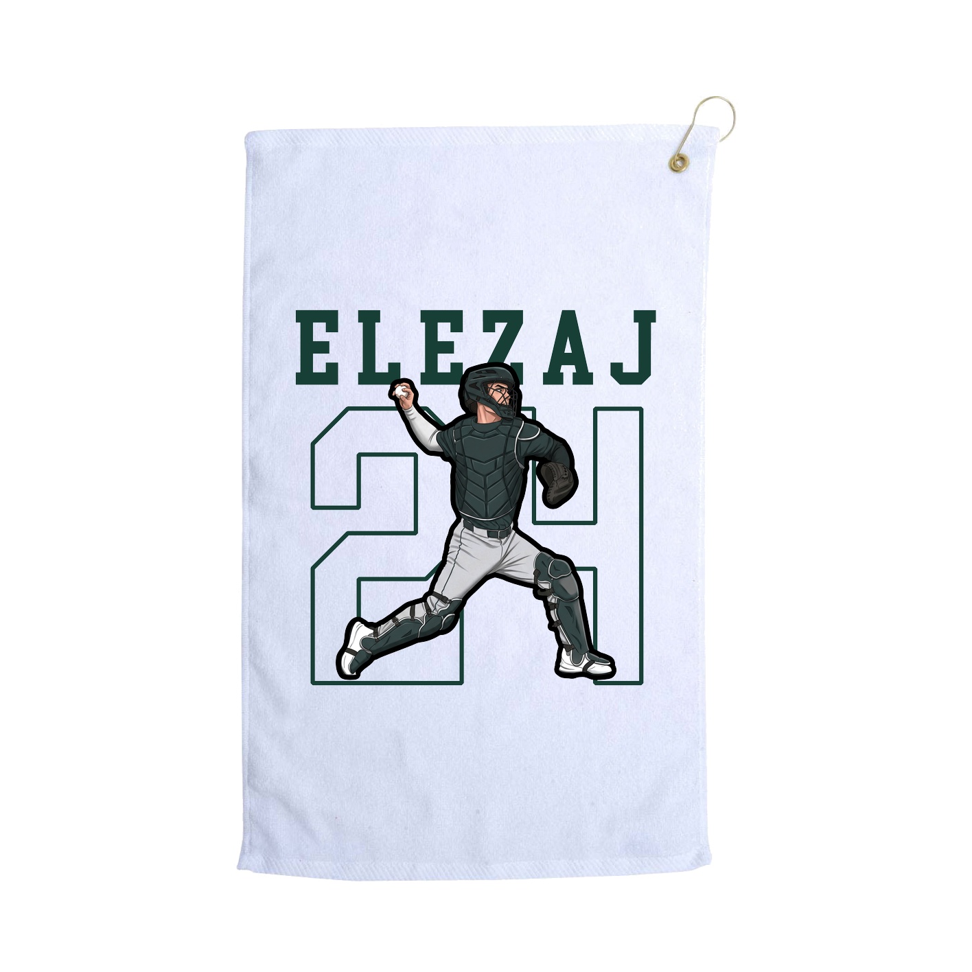 Terry Velour Golf Towel