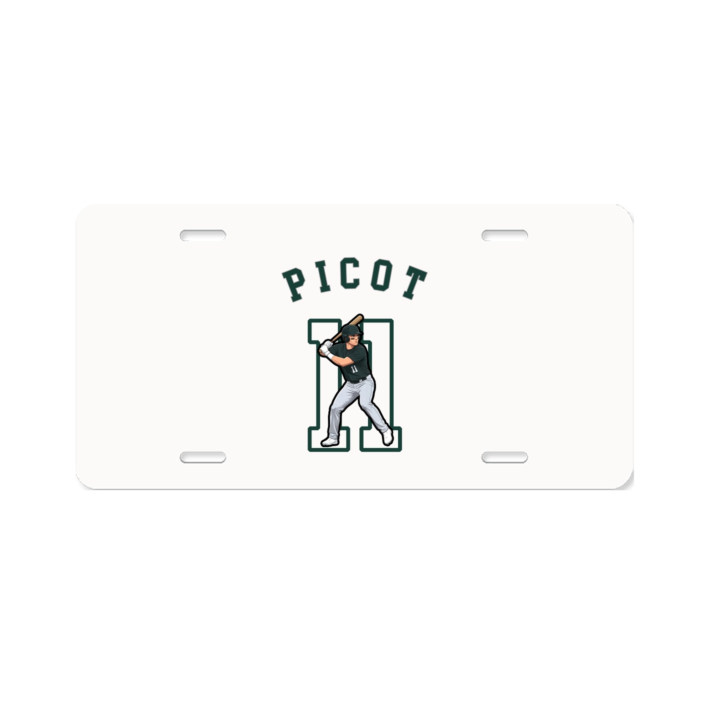 License Plate — Shirsey Arch in Classic