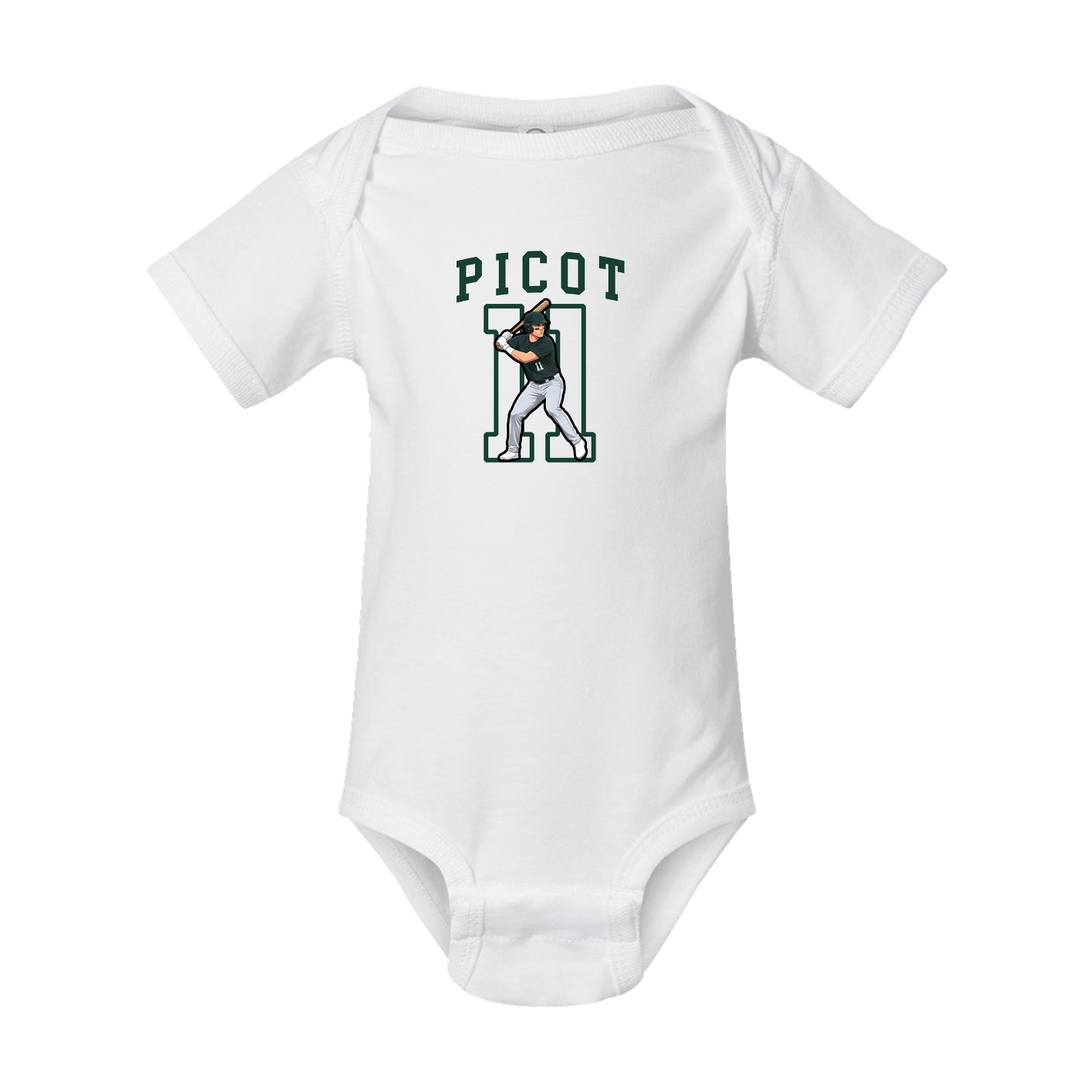 Baby Onesie — Shirsey in White