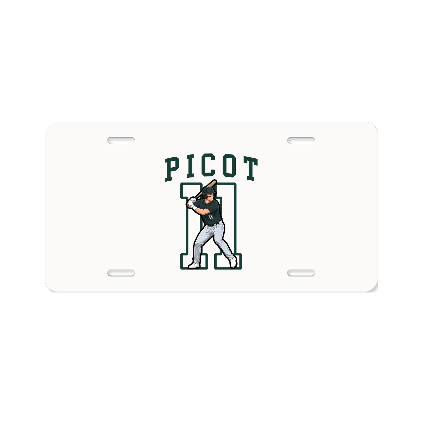 License Plate — Shirsey in Classic