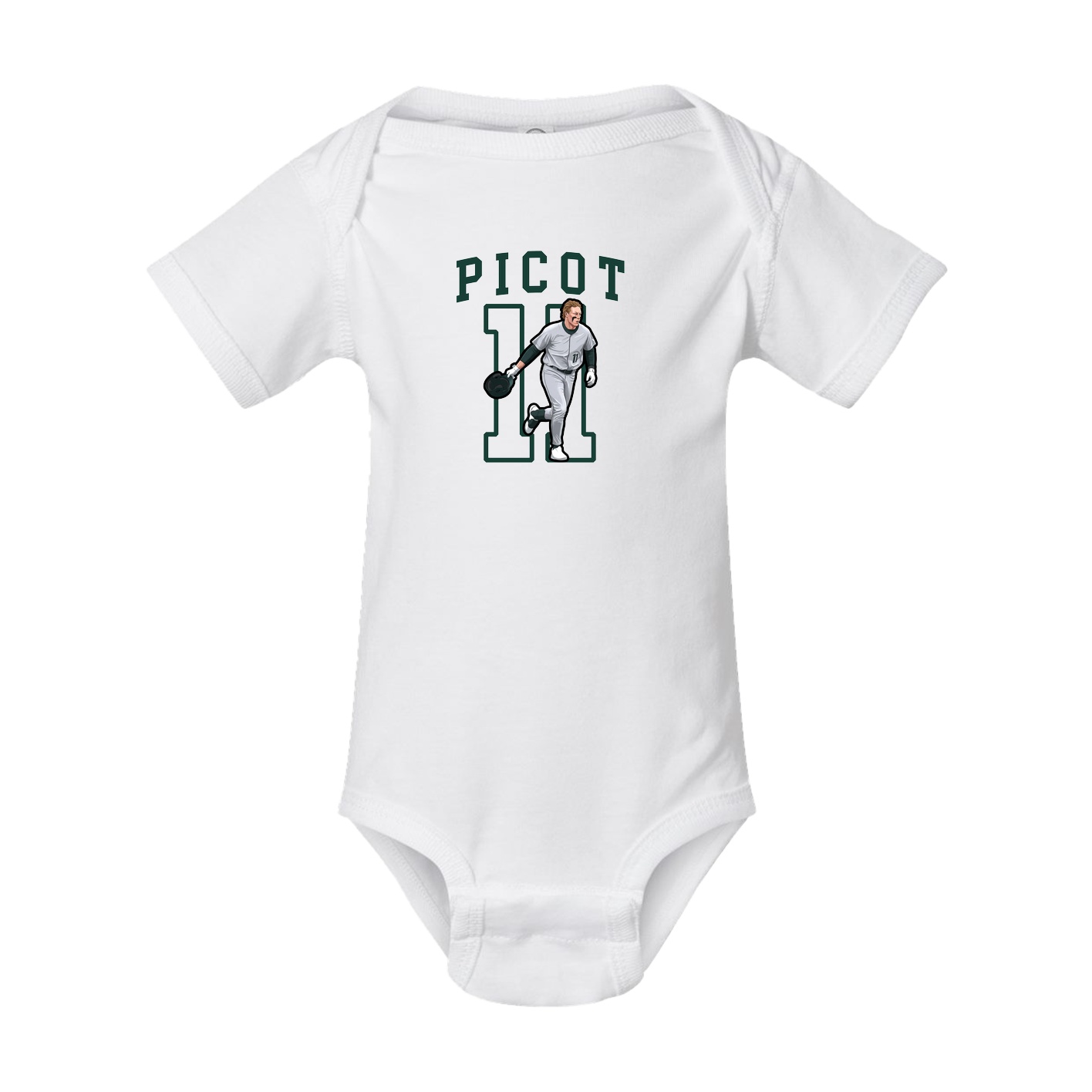 Baby Onesie — Shirsey in White