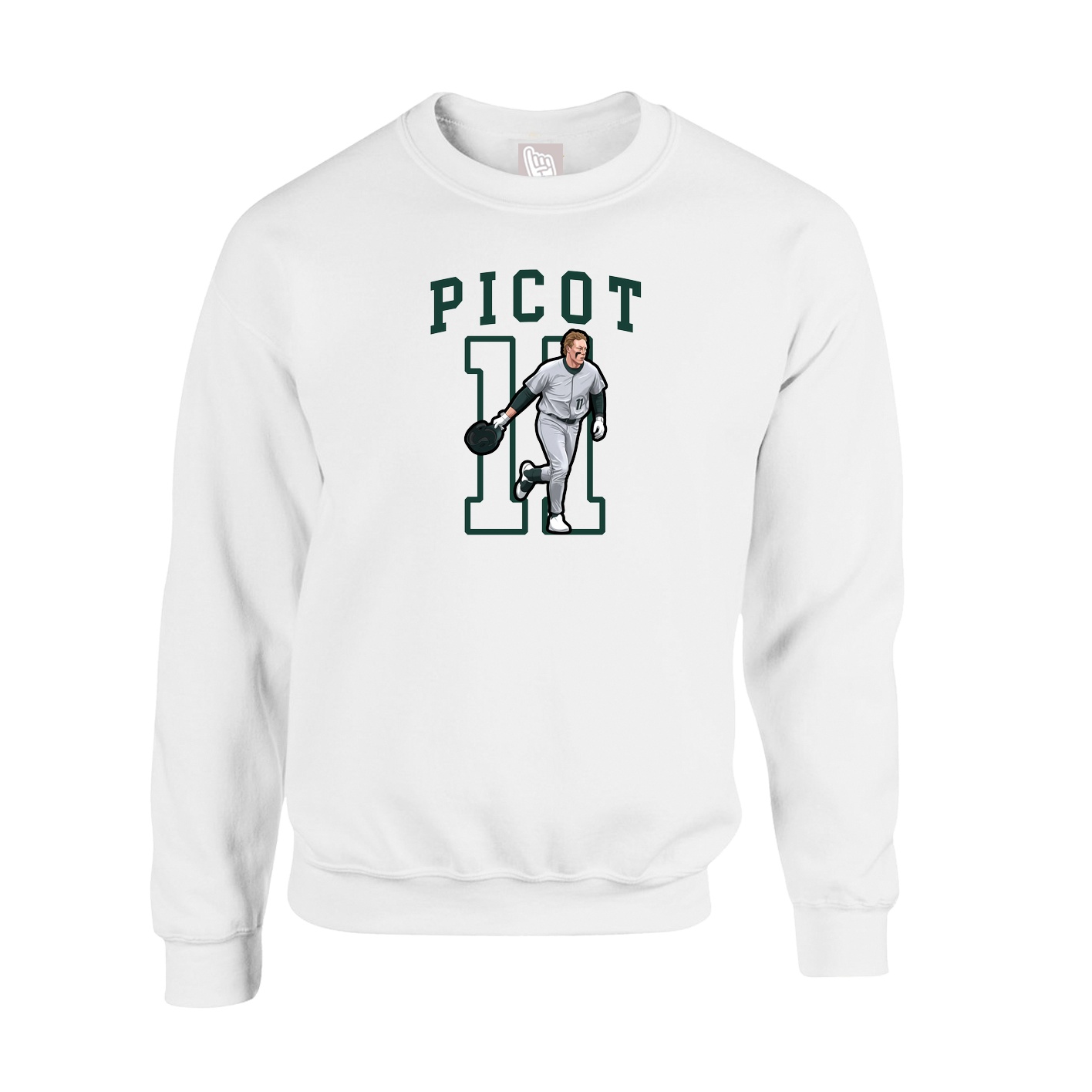Fleece Crew — Shirsey in White