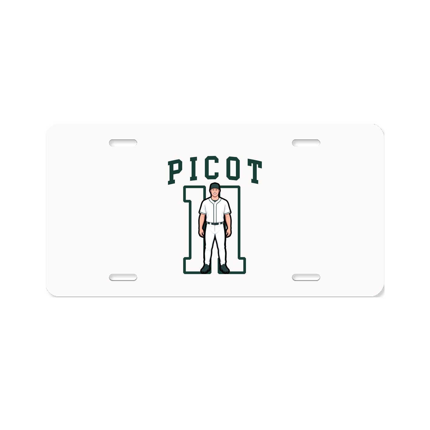 Aluminum License Plate