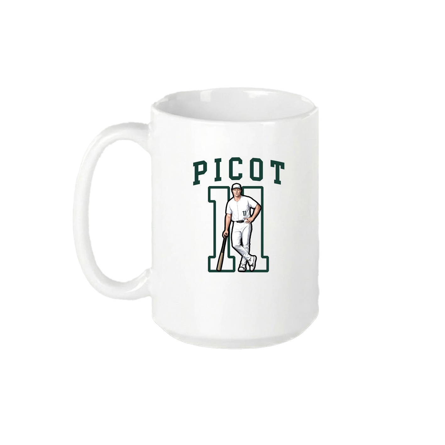 15oz Coffee Mug — Shirsey in White