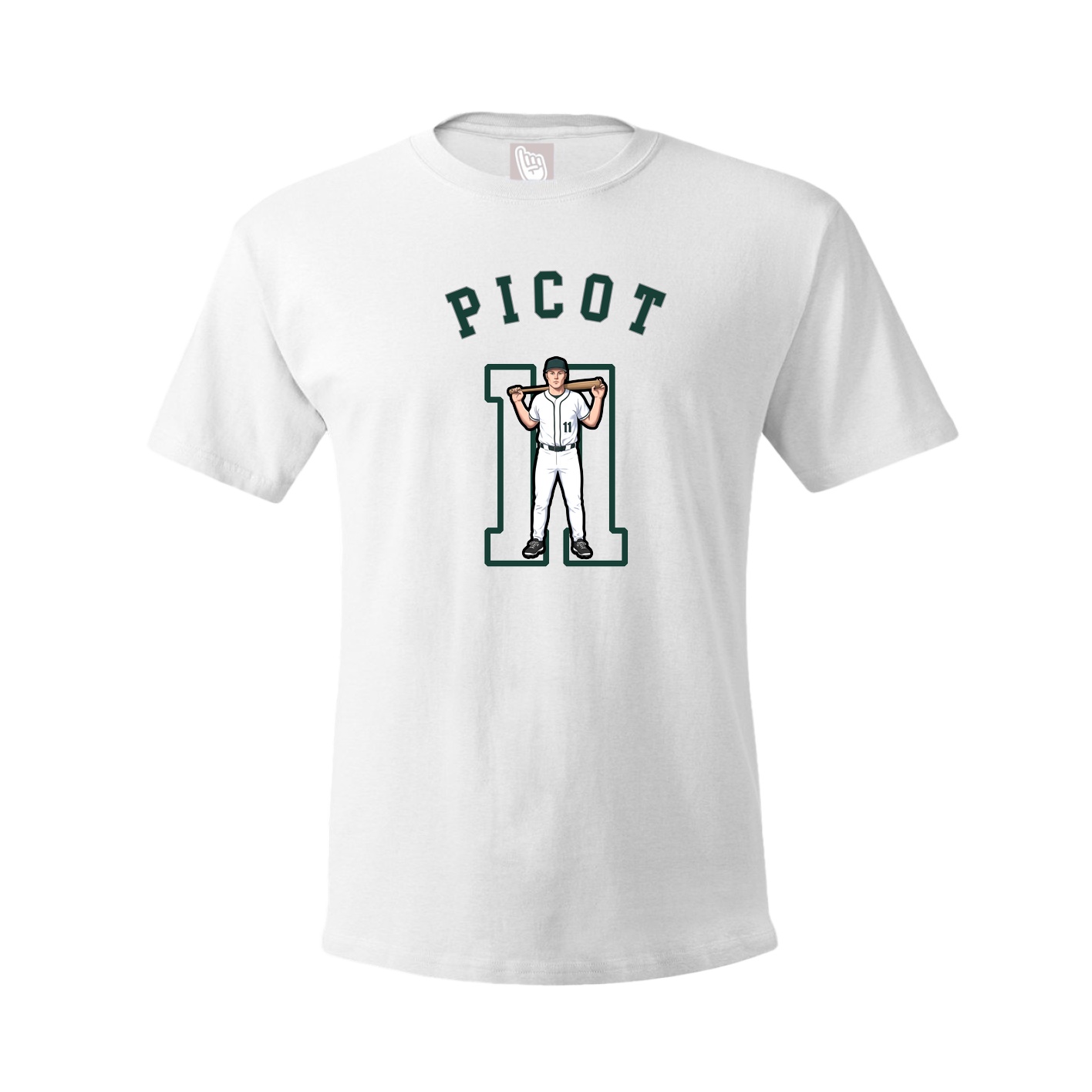 Tee — Shirsey Arch in White