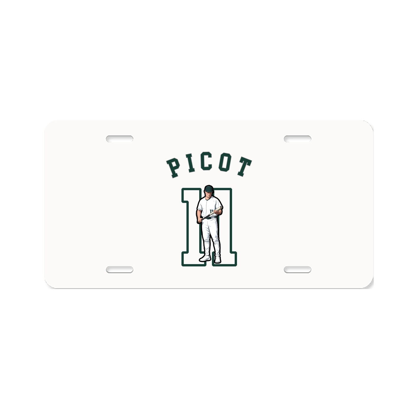 License Plate — Shirsey Arch in Classic