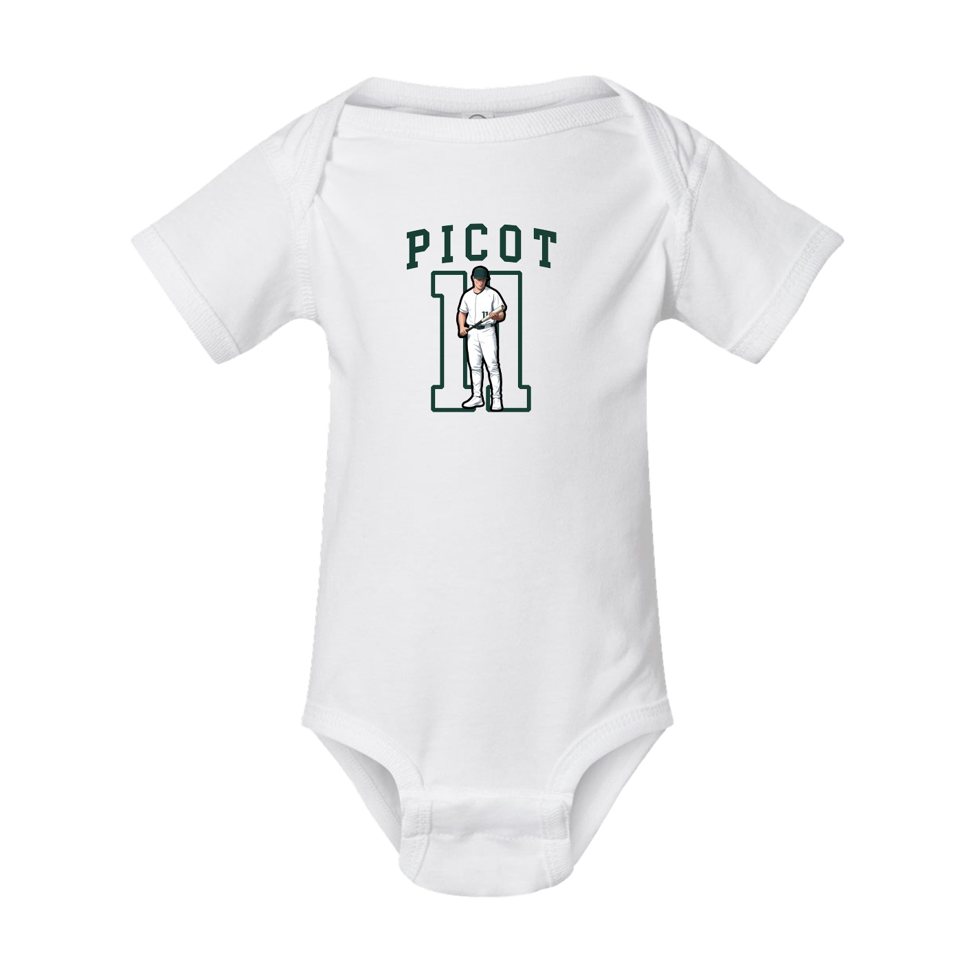 Baby Onesie — Shirsey in White