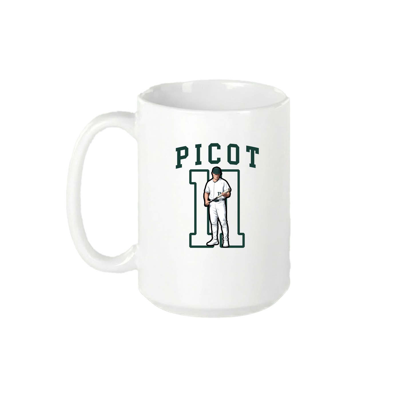 15oz Coffee Mug — Shirsey in White