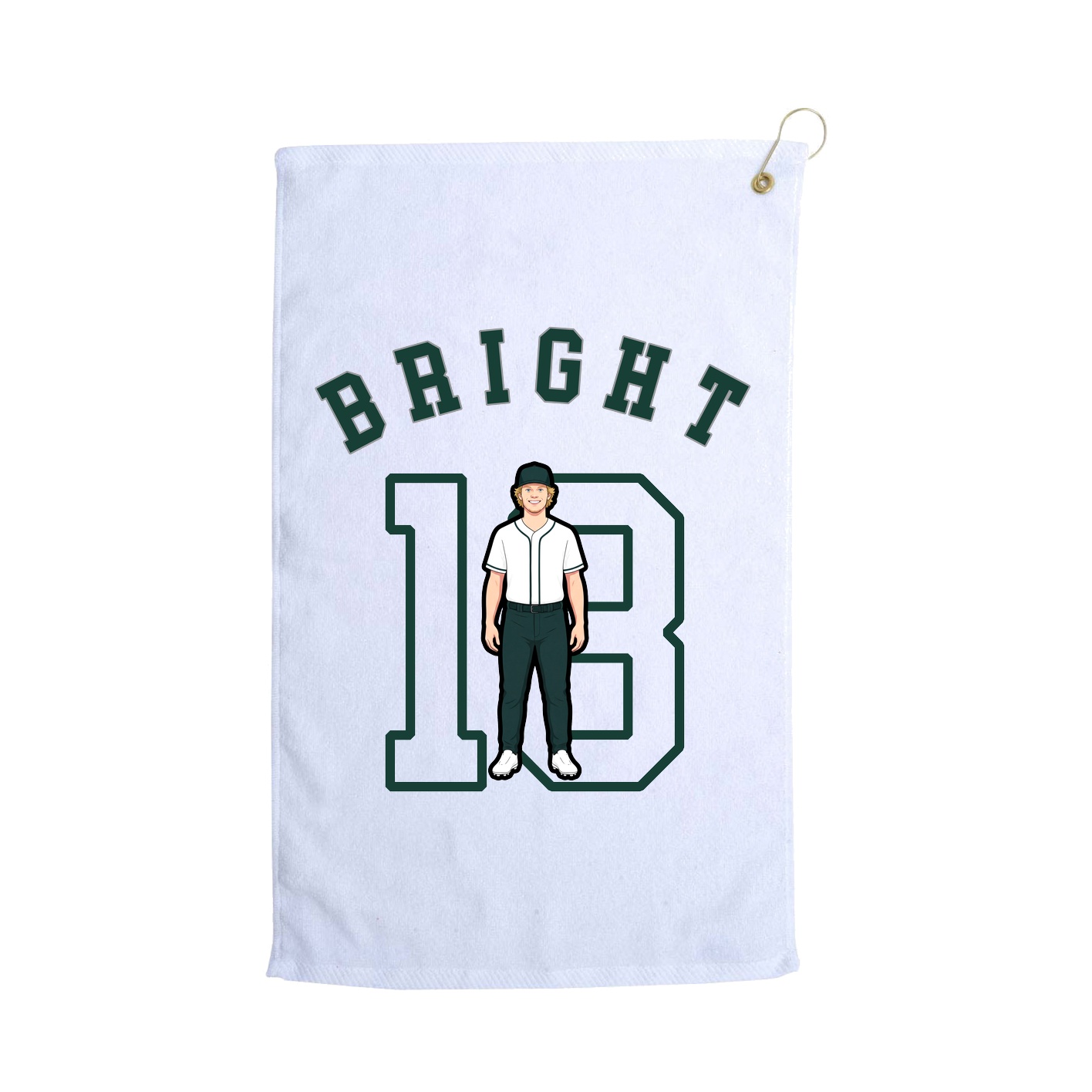Terry Velour Golf Towel