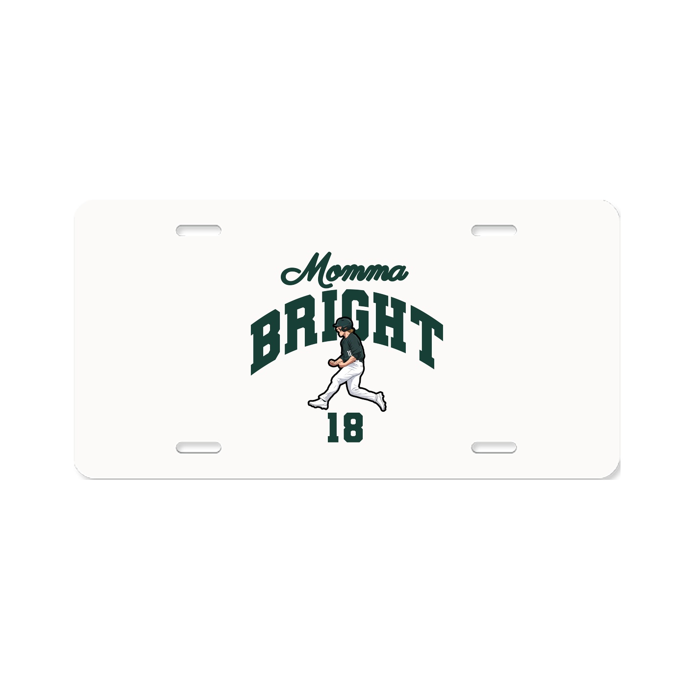 License Plate — Mothers Day Arch in Classic