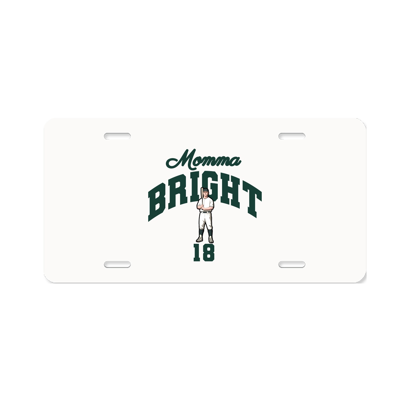 License Plate — Mothers Day Arch in Classic