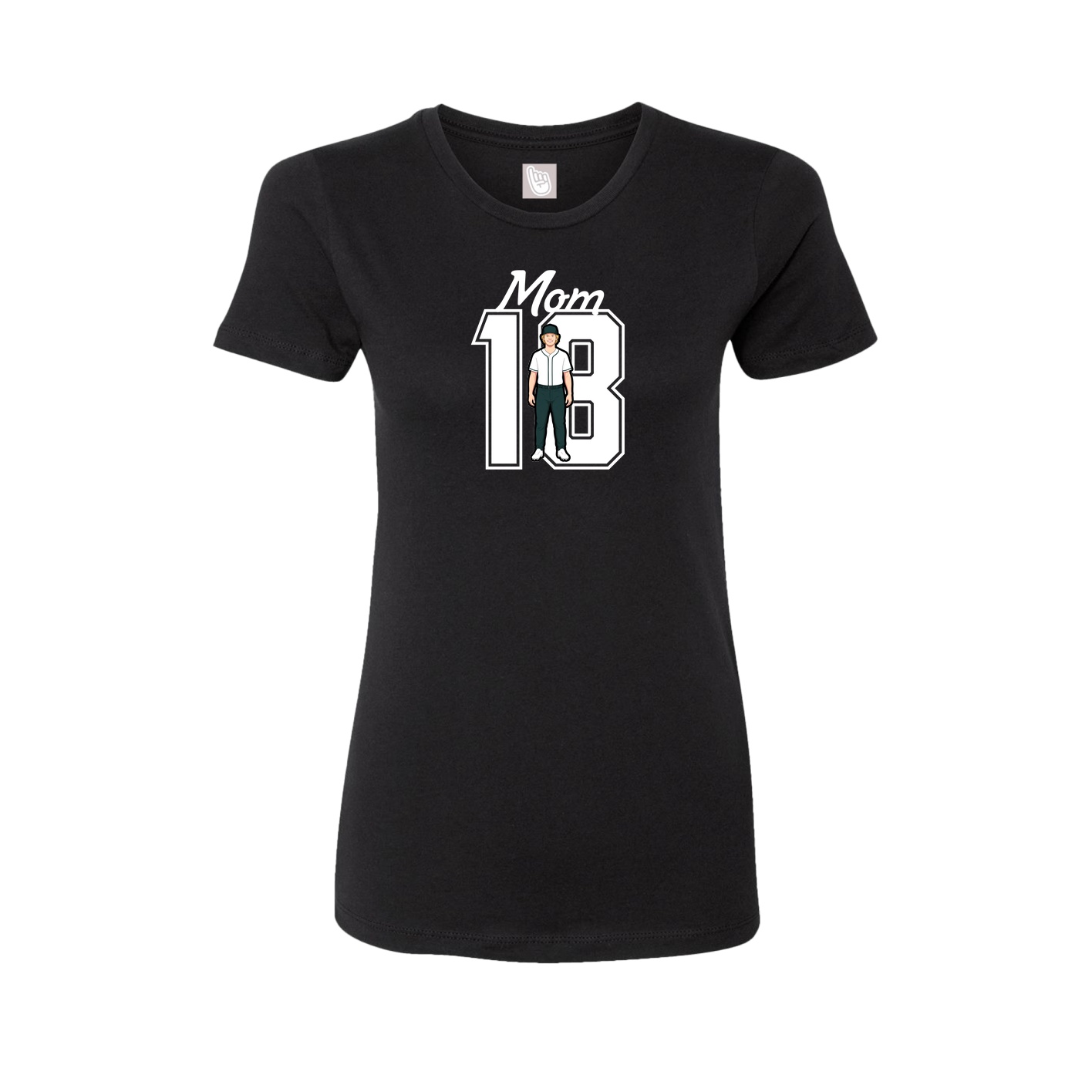 Womens Tee — Mothers Day Shirsey in Black