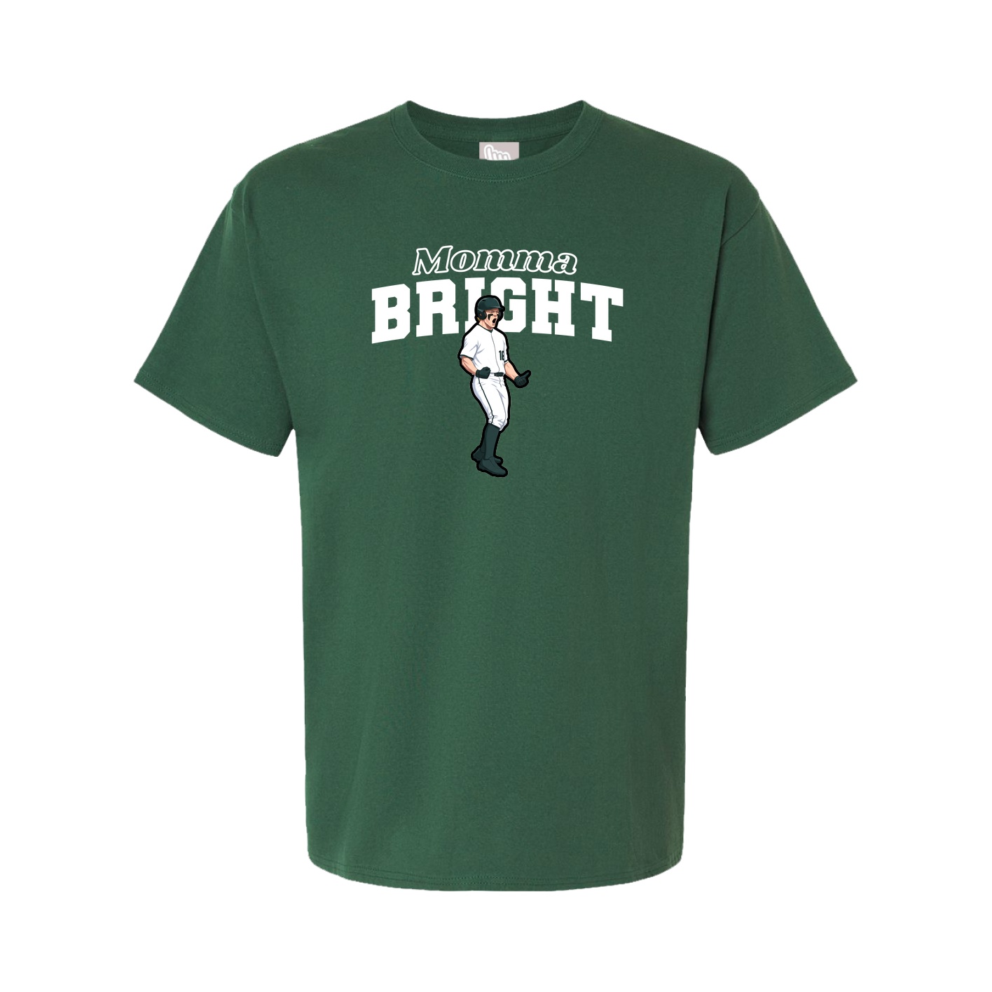 Youth Tee — Mothers Day Block in Green