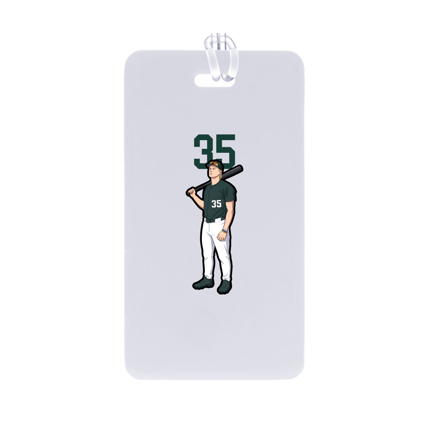 Bag Tag — Number Top in Classic