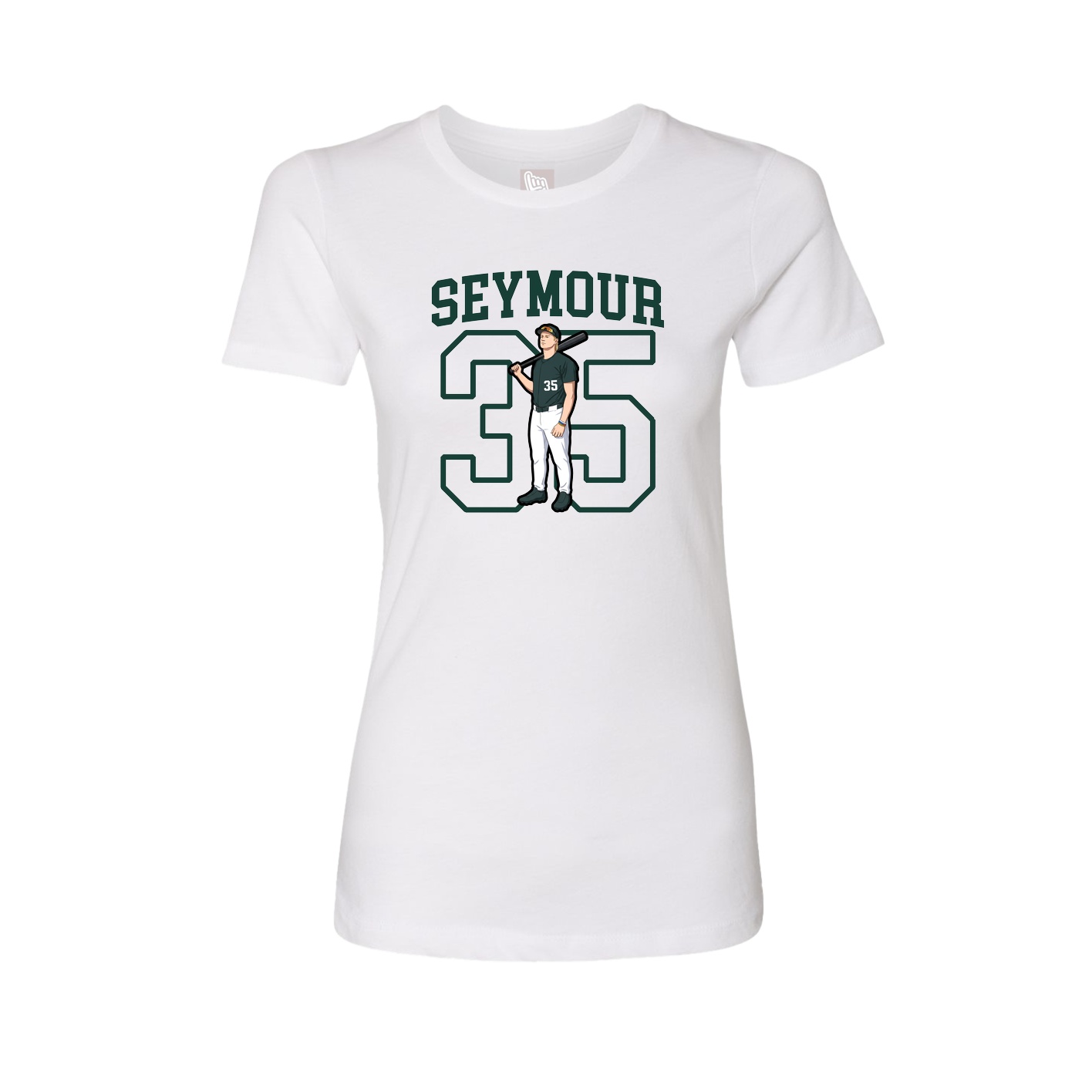 Fitted Women's Tee — Shirsey in White