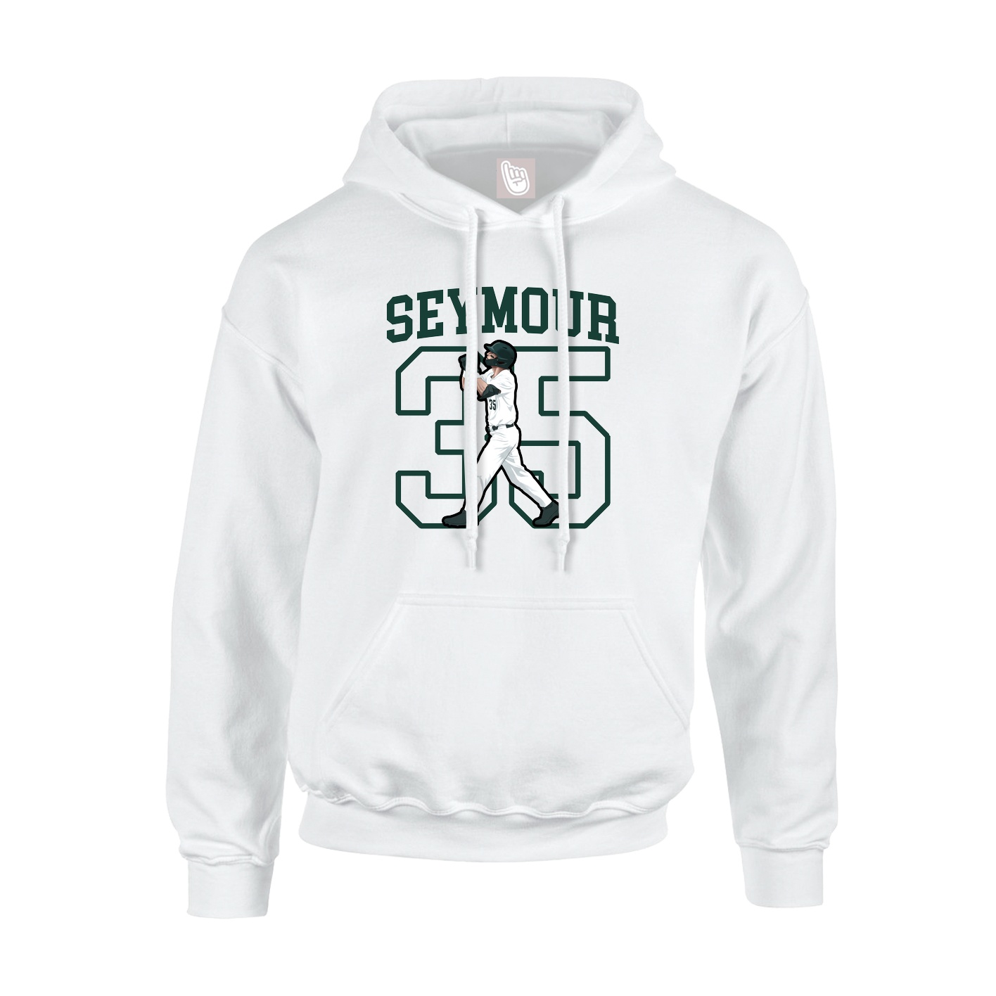 Youth Hoodie — Shirsey in White