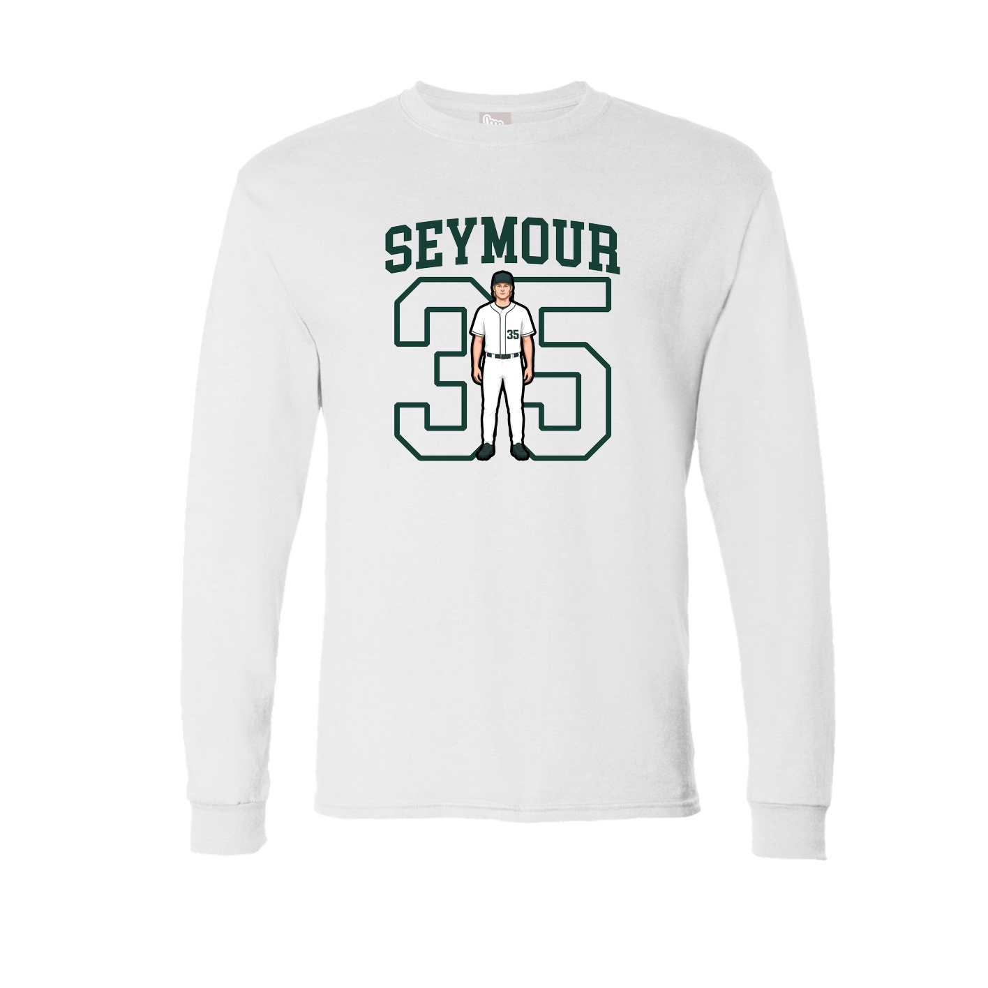 Long Sleeve Tee — Shirsey in White
