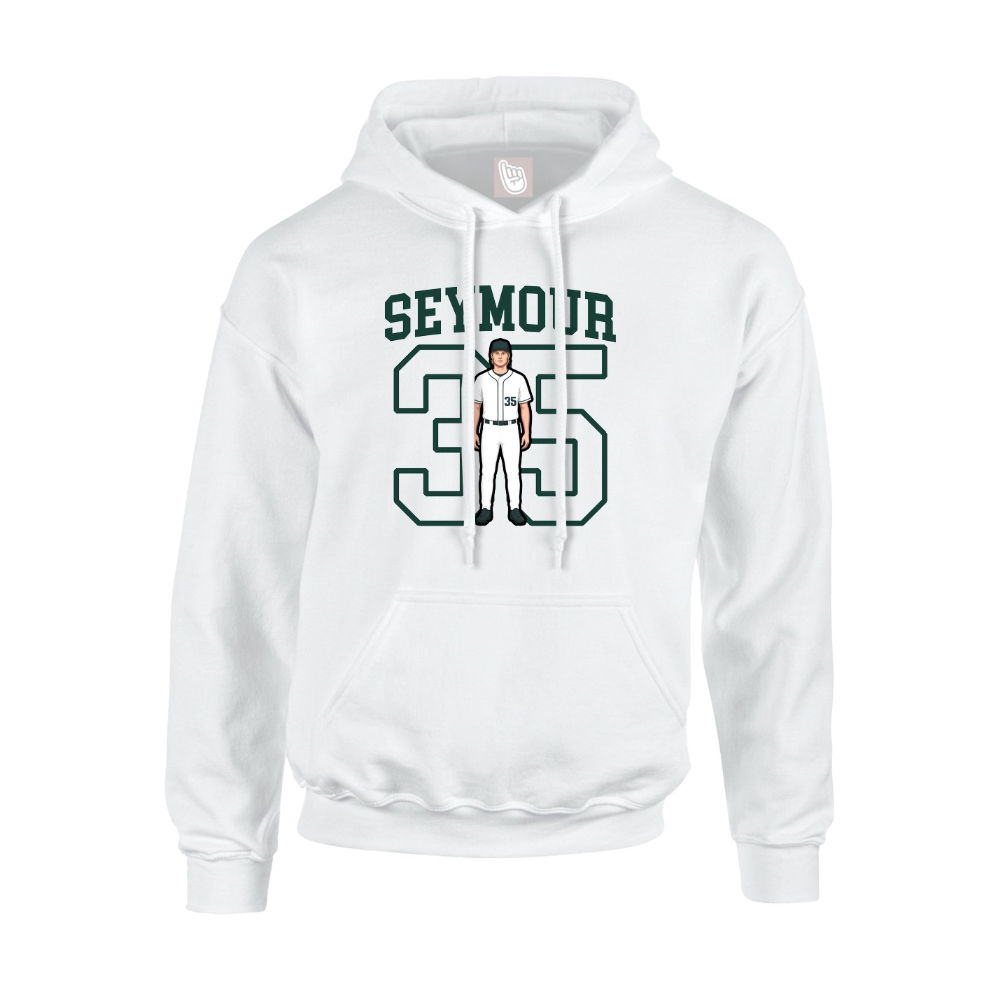 Youth Hoodie — Shirsey in White