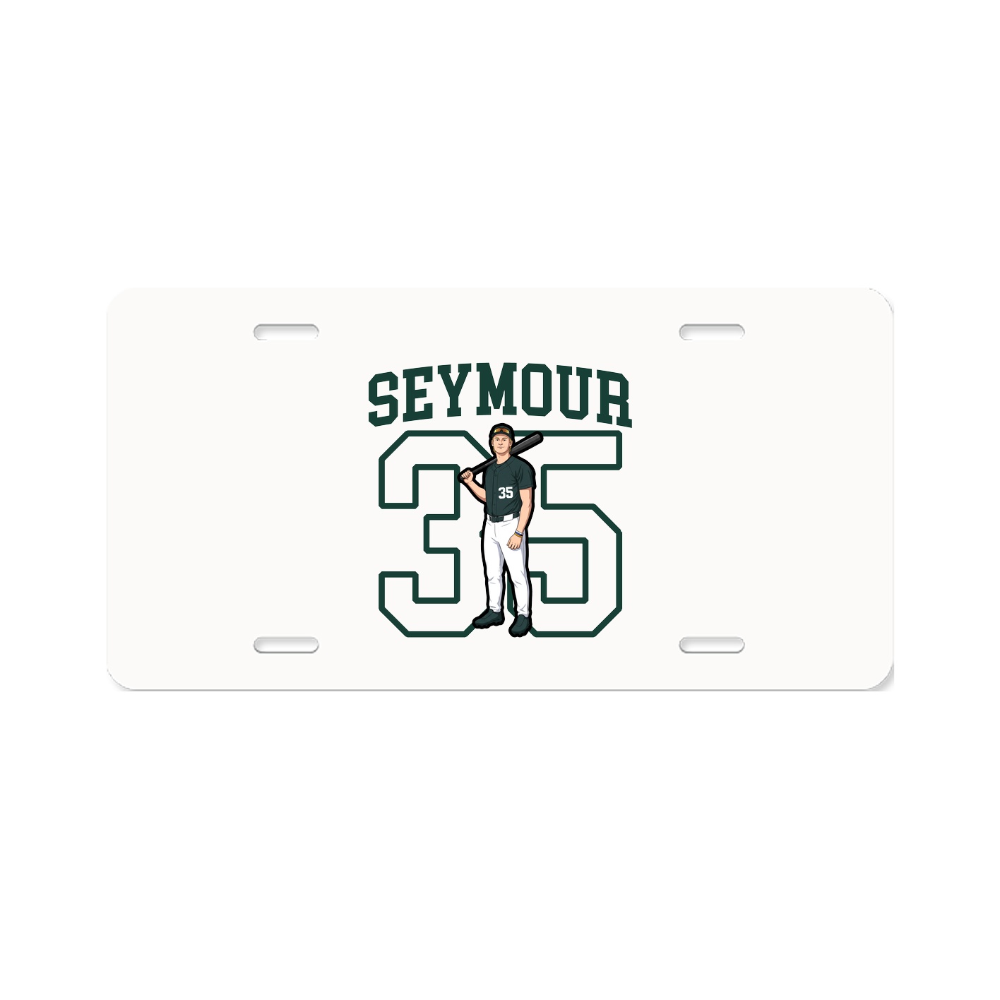 License Plate — Shirsey in Classic