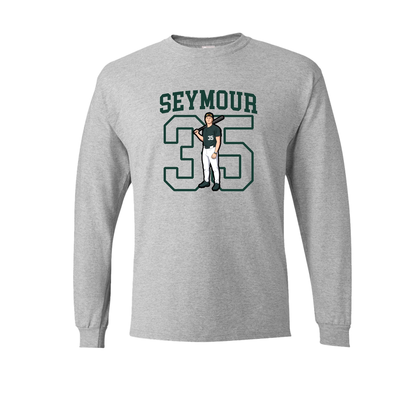 Long Sleeve Tee — Shirsey in Grey