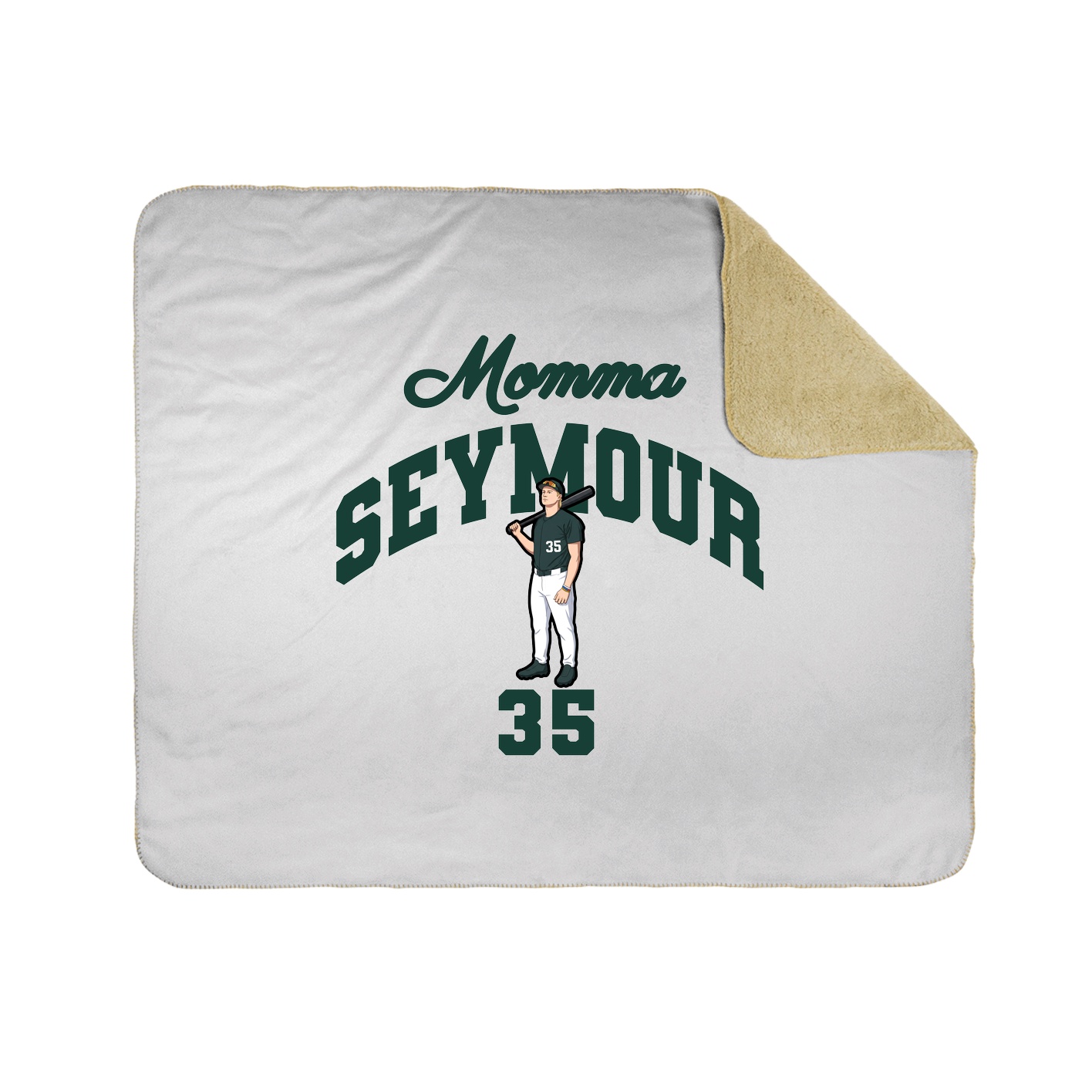 50x60 Sherpa Lined Throw Blanket