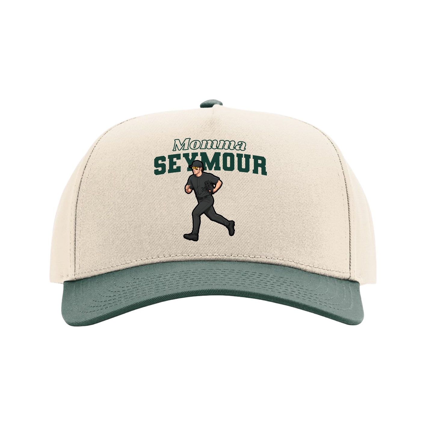 Full Fabric Five-Panel Champ Cap